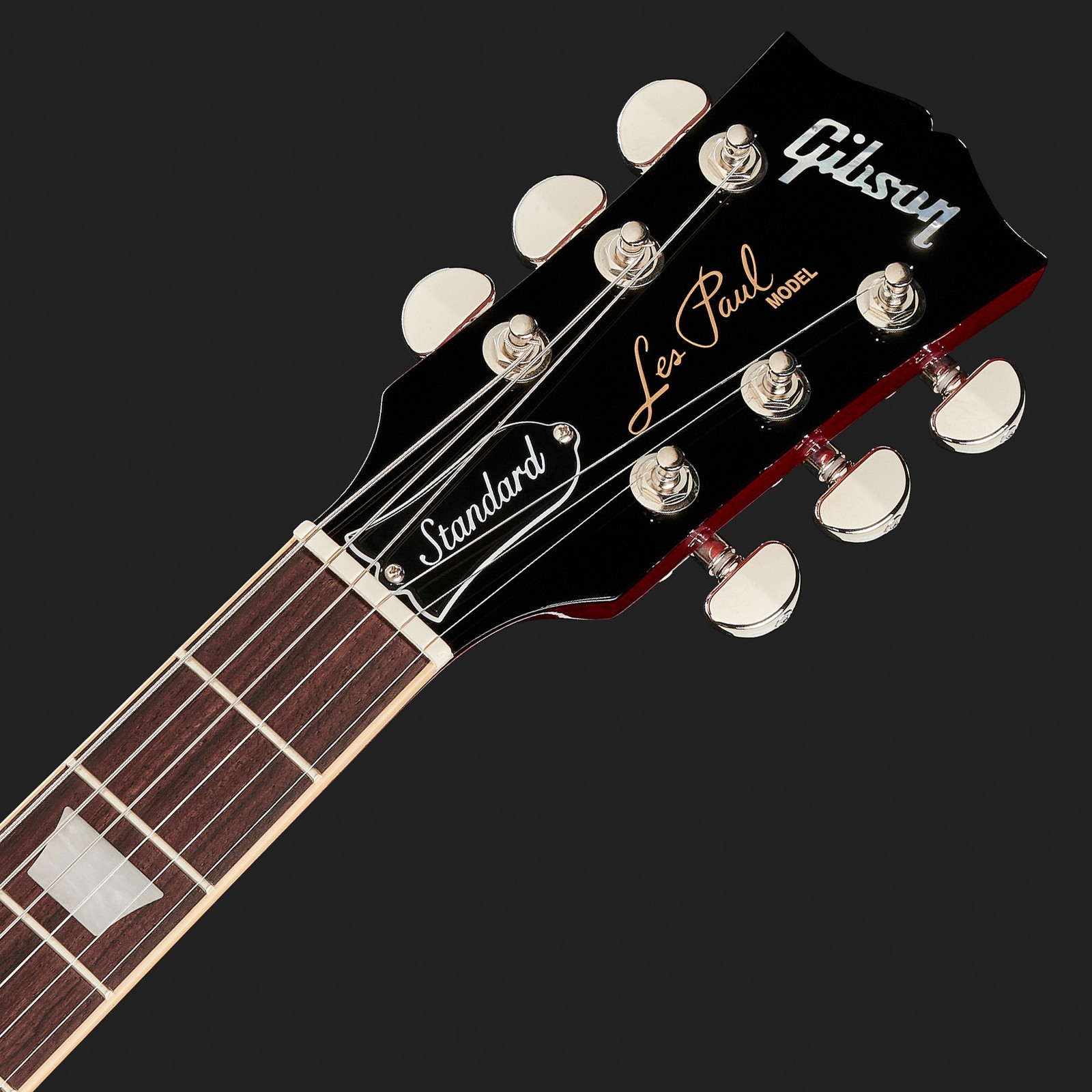 Headstock of the Gibson Les Paul Standard 60s Cherry