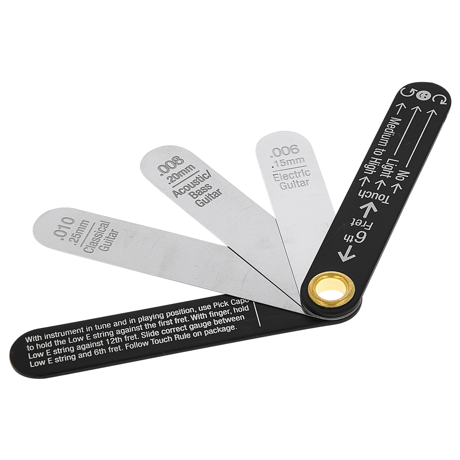 Gauge from the MusicNomad Precision Setup Gauge Set