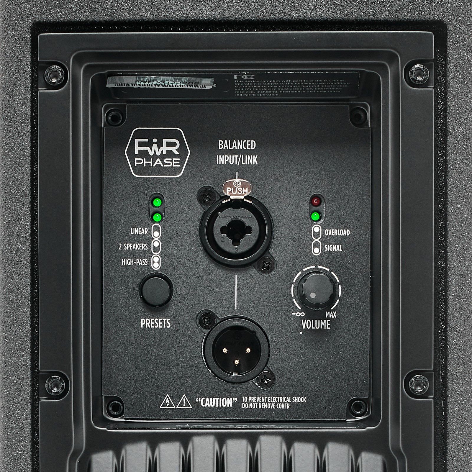 RCF NXL 24-A MK2, Rückseite