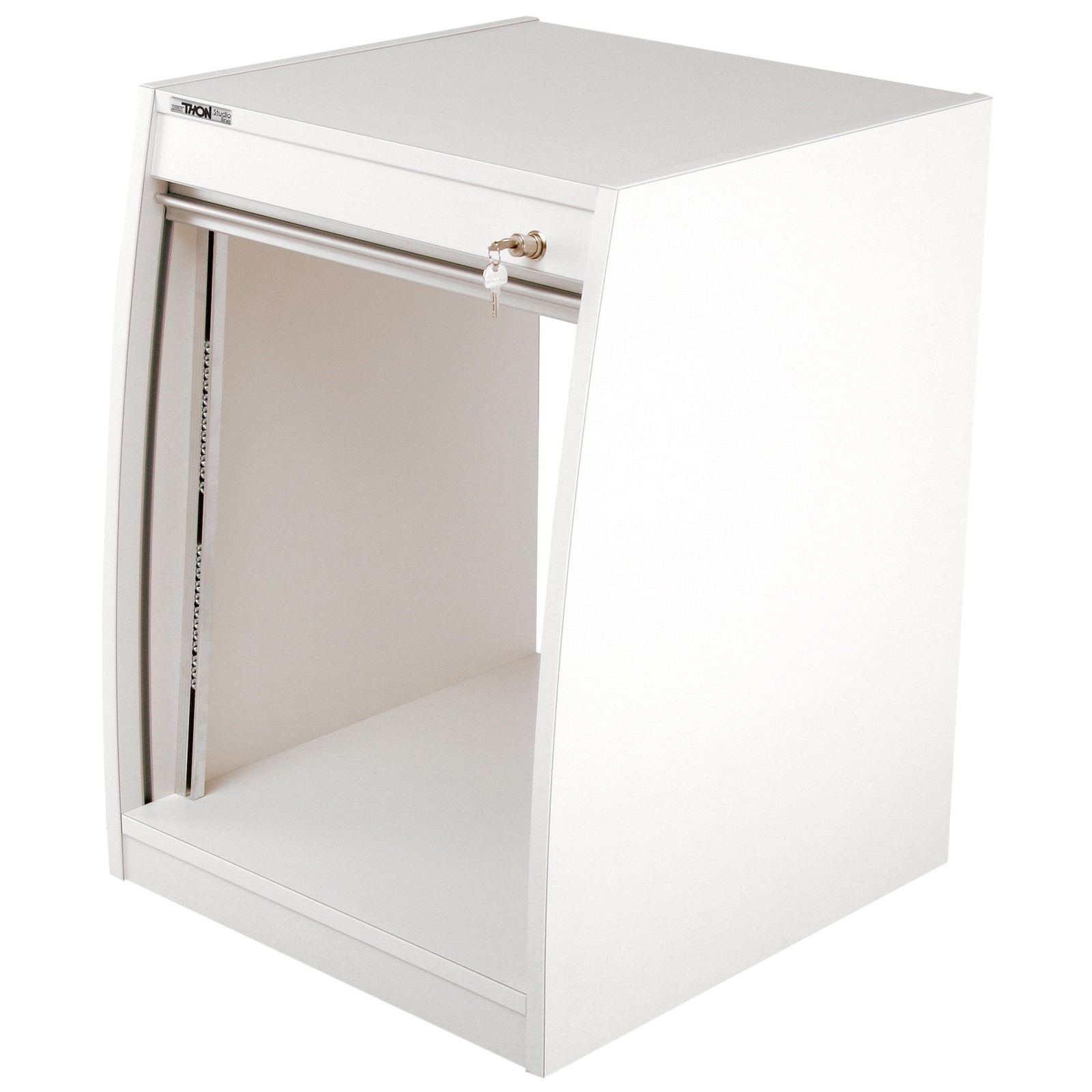 Thon Studio Rack 12U RSW im geöffneten Zustand