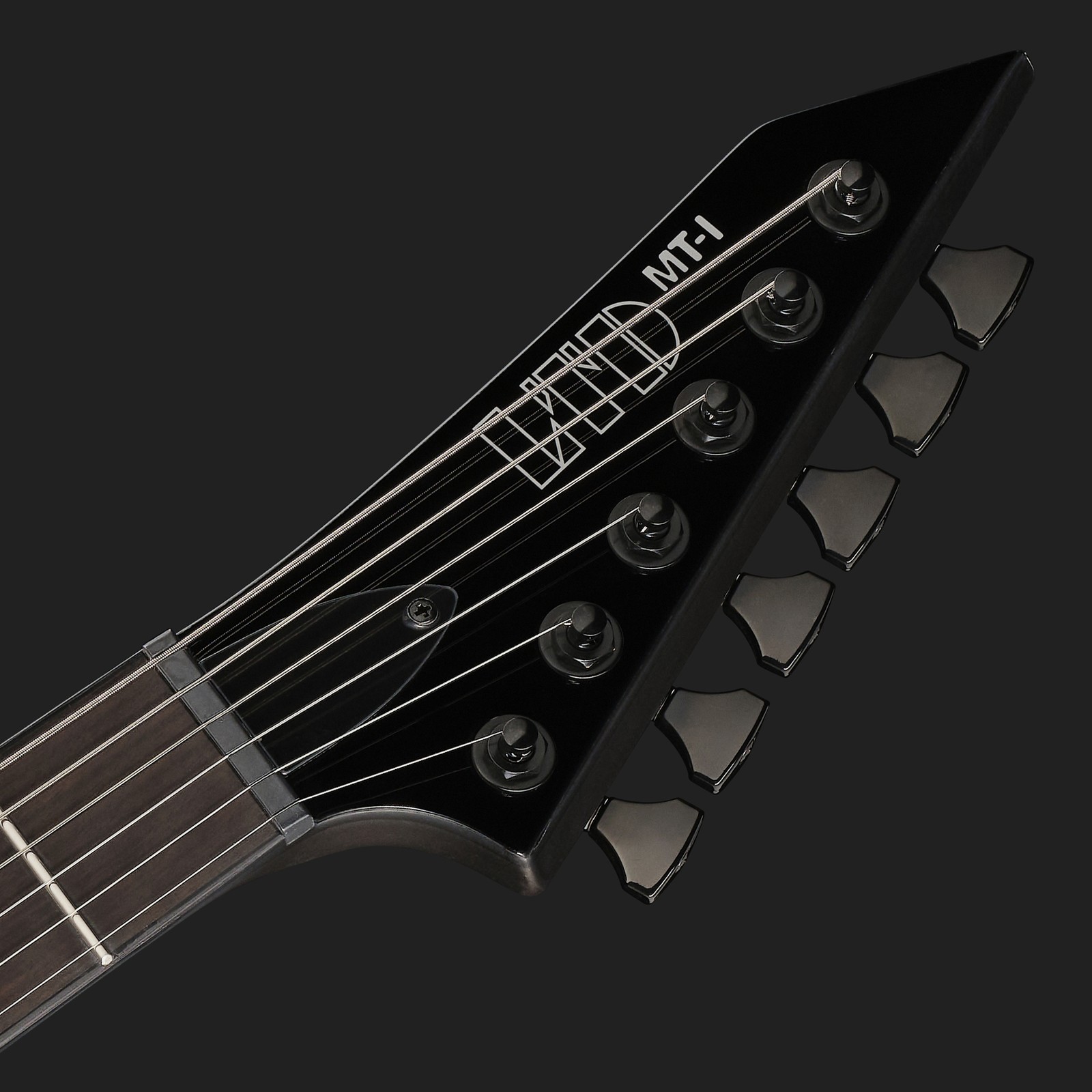 Kopfplatte der ESP LTD MT-I Mick Thomson OBSM E-Gitarre