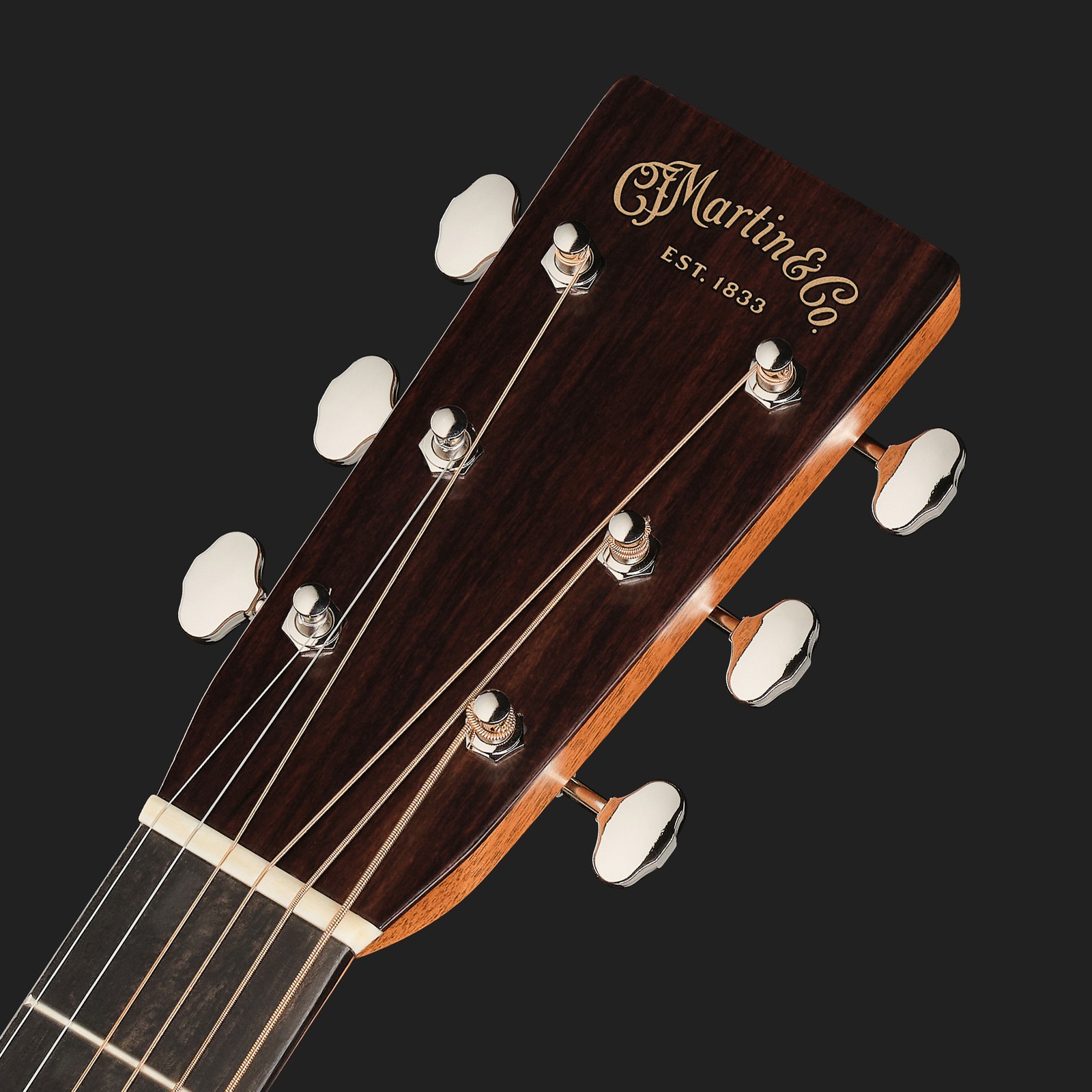 Kopfplatte der Martin Guitars OM28E LH