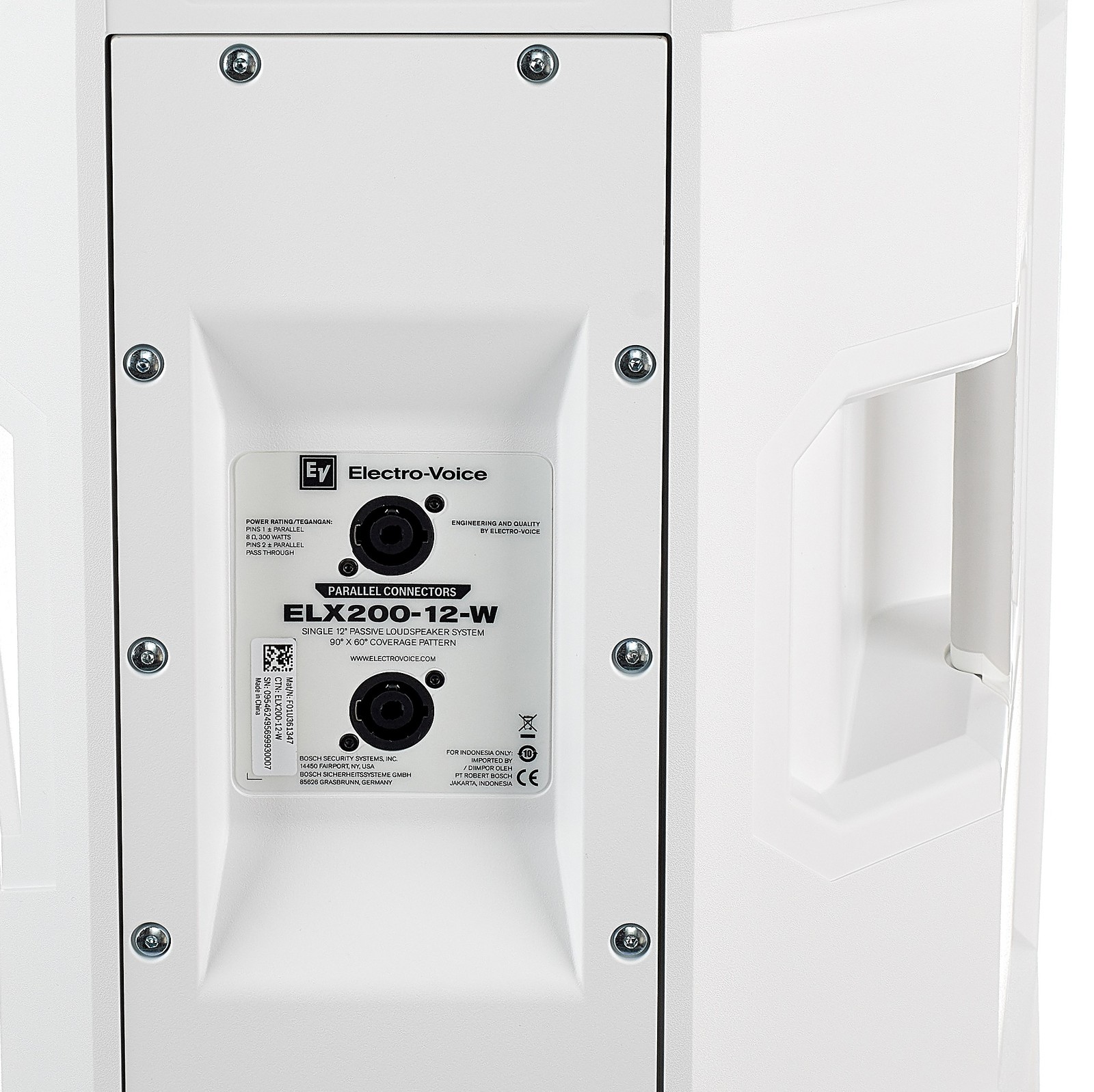 EV ELX200-12-W, white 2-Way 12" Passive Speaker