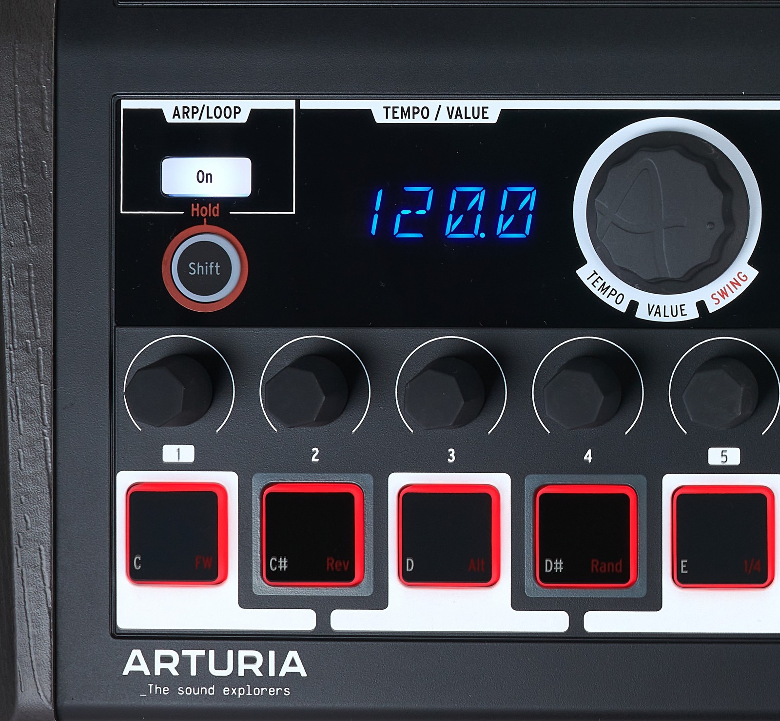 Arturia MiniBrute 2S Noir, analogue semi-modular sequencer synth