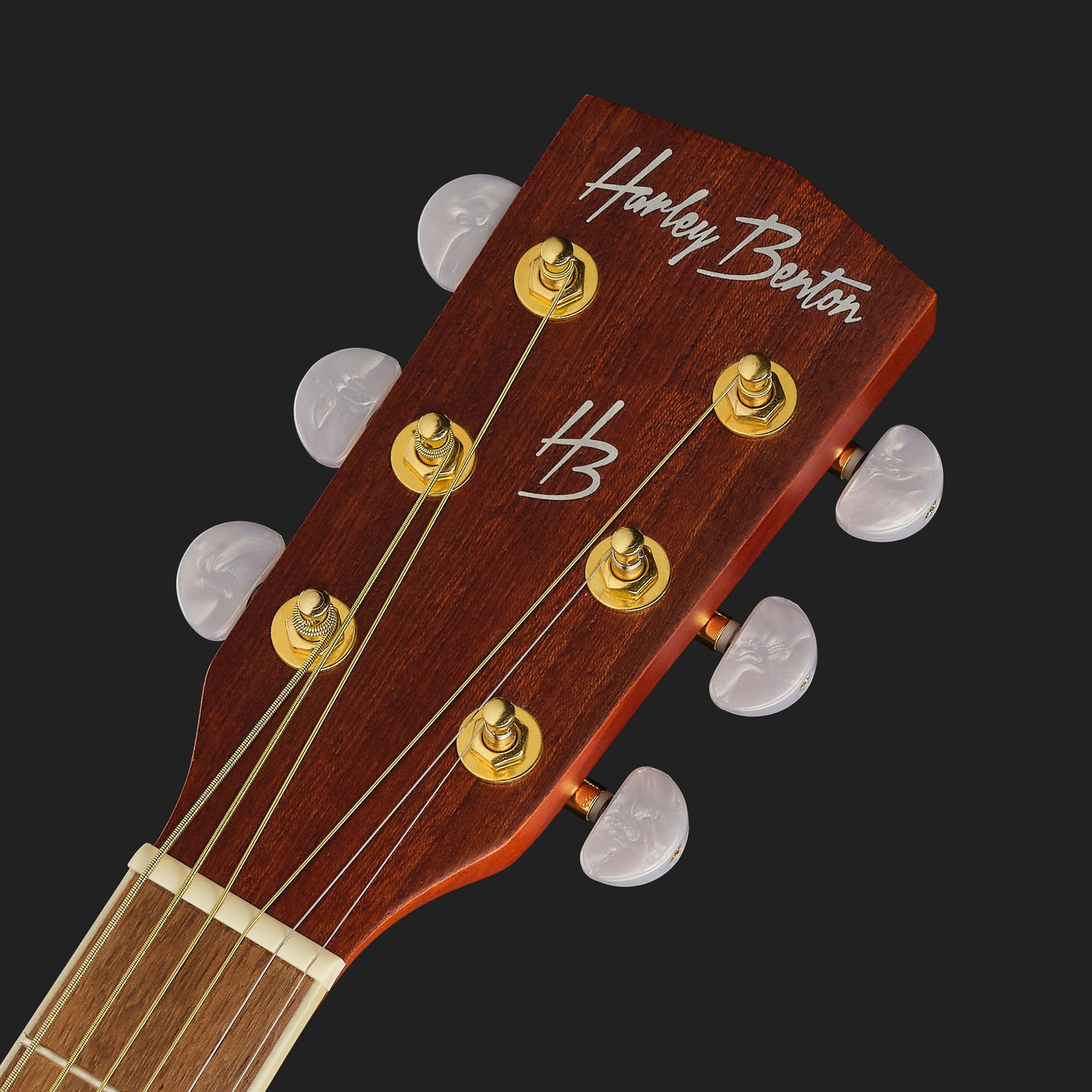 Harley Benton Western Gitarre Kopfplatte