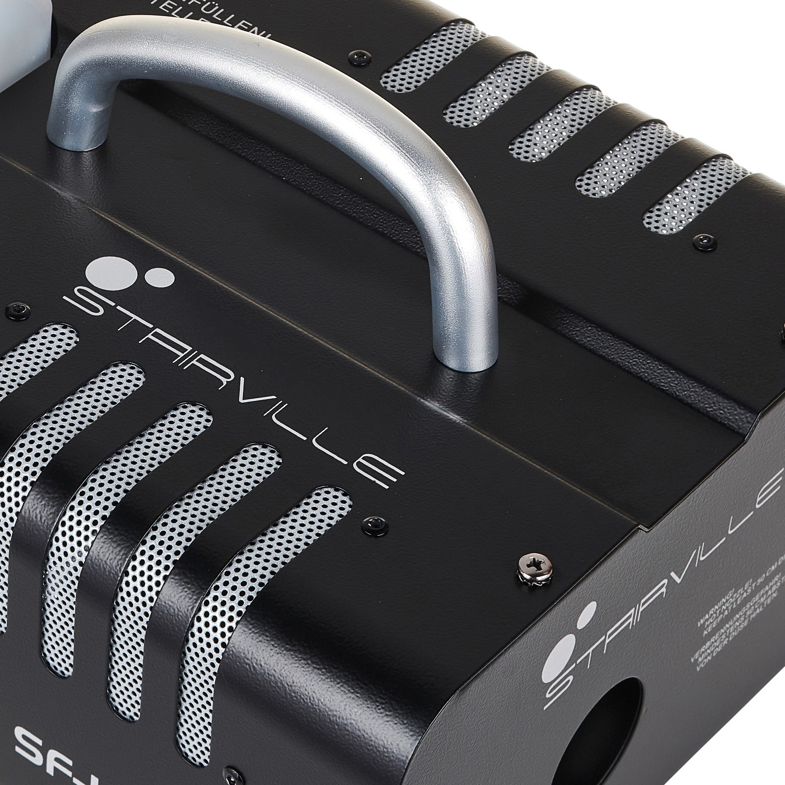 Oberseite der Stairville SF-1000 MKII Fog Machine 1200W mit Tragegriff