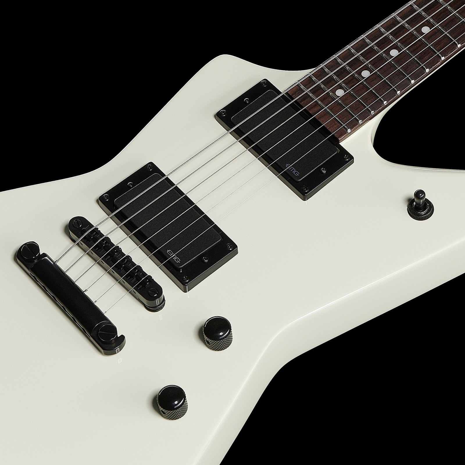 EMG Humbucker auf der Harley Benton EX-84 Modern EMG VW E-Gitarre