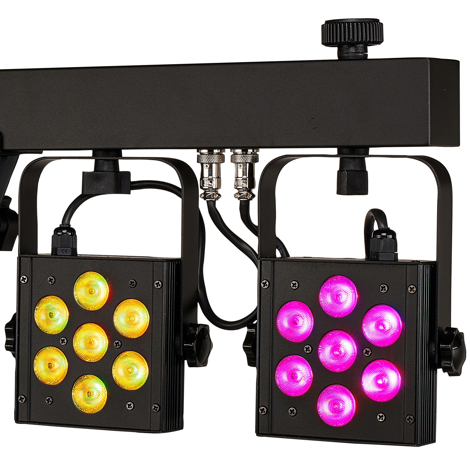 Closeup of the Stairville CLB5 RGB WW Compact LED Bar 5