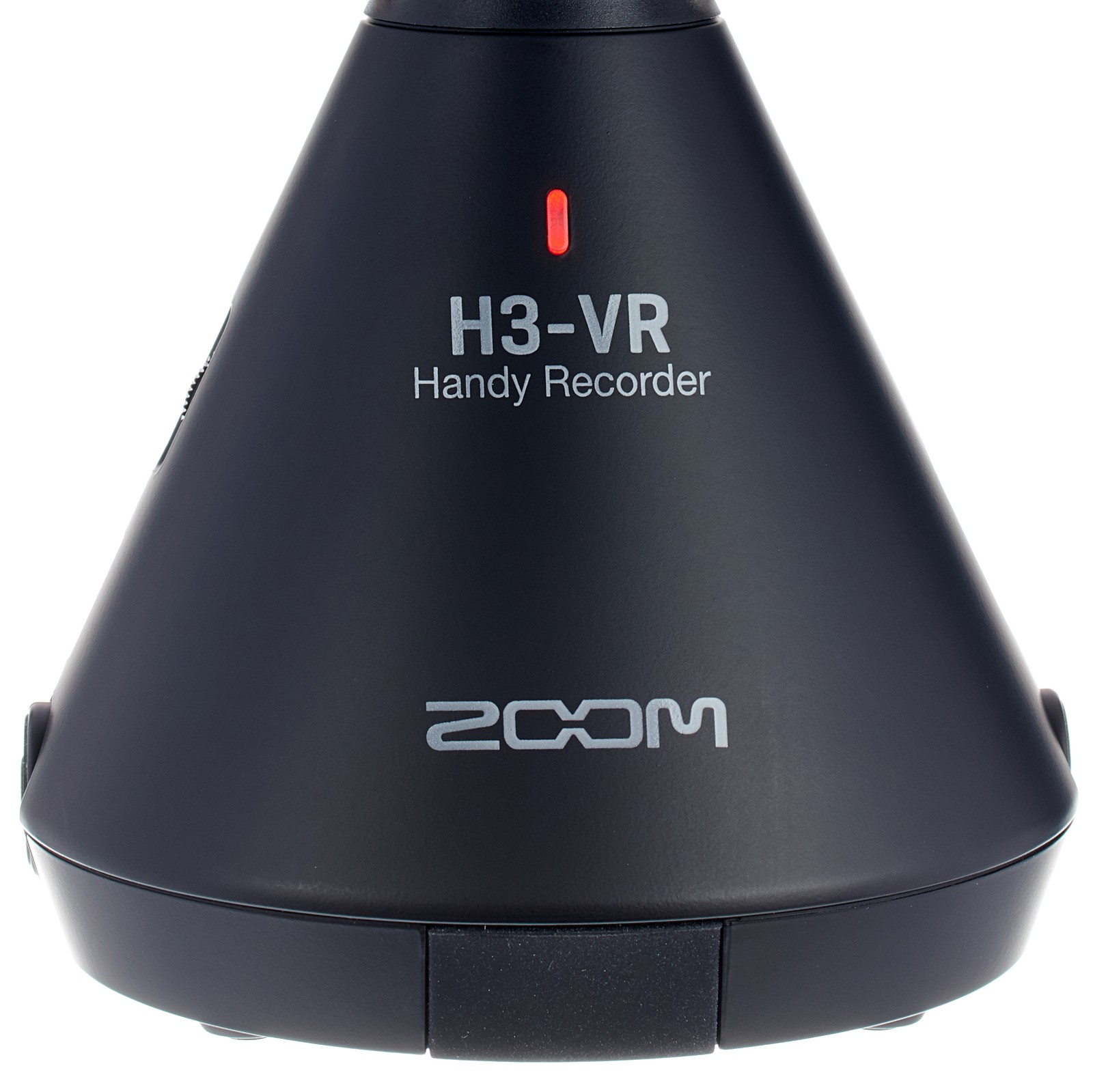 Logo an der kegelförmigen Vorderseite des Zoom H3-VR