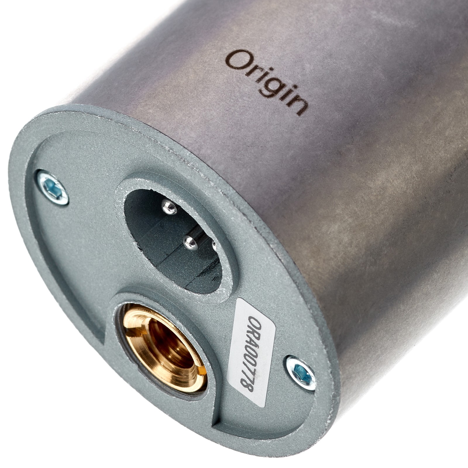 Detail, Anschluss des Aston Microphones Origin