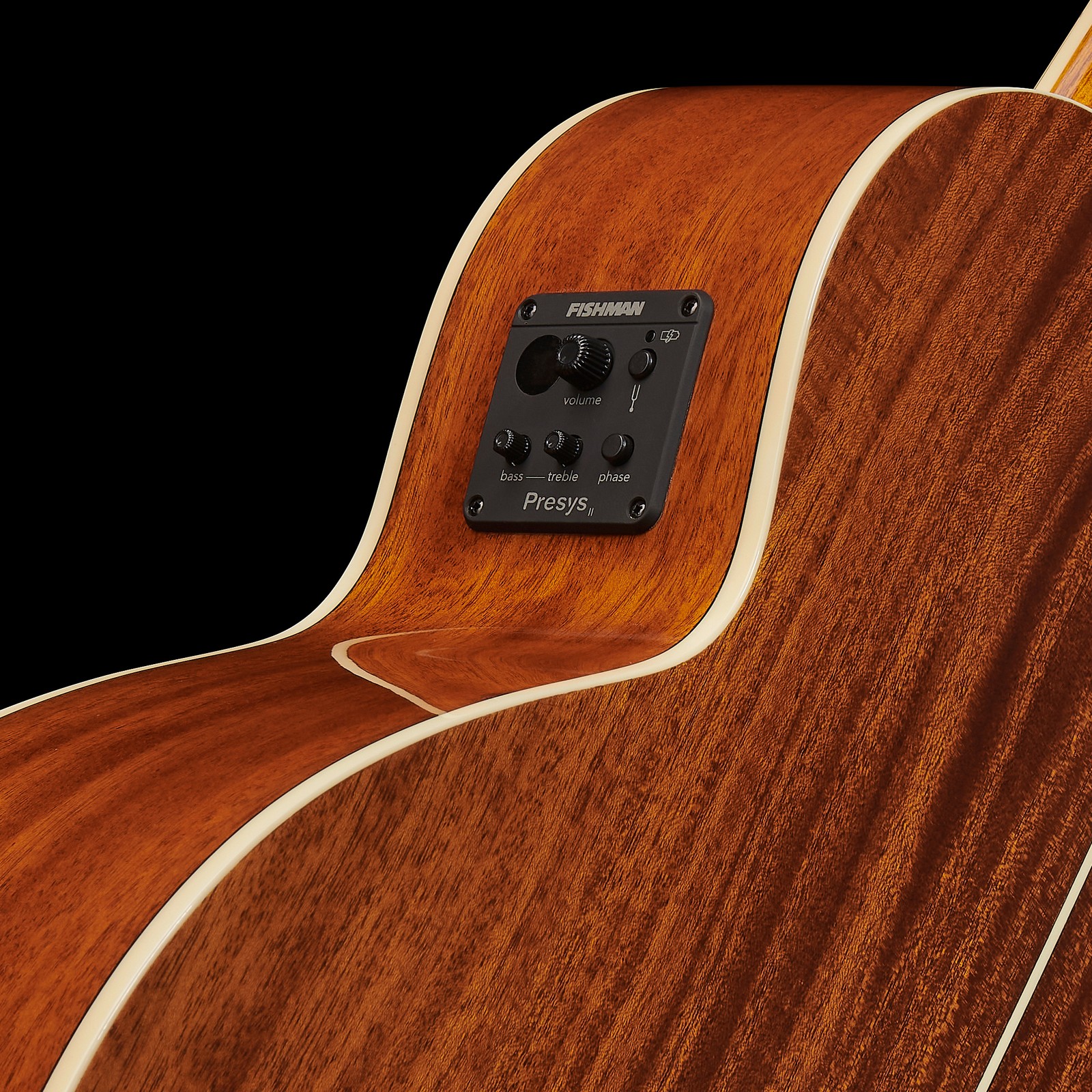 Fishman Tonabnehmer der Harley Benton Custom Line CLJ-412E LH NT Westerngitarre