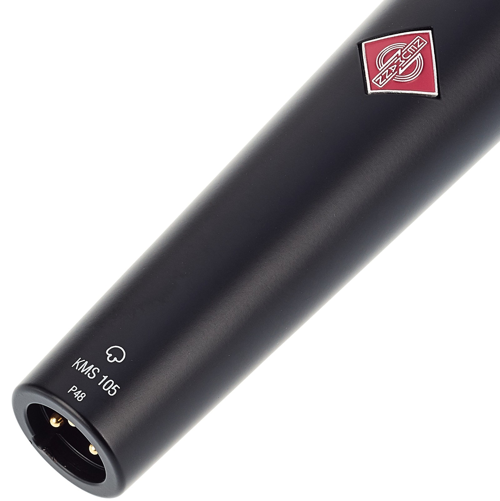 XLR connection on the Neumann KMS 105 BK condenser microphone