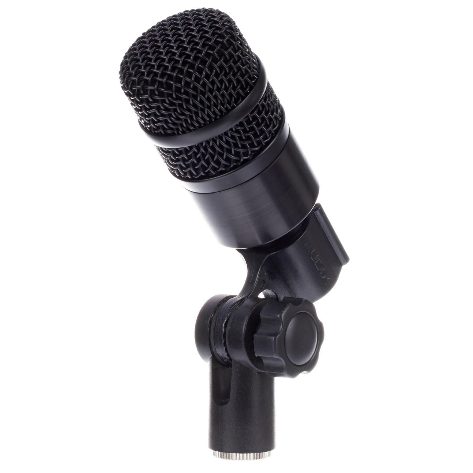 Audix D2 dynamisches Mikrofon im Mikrofonhalter