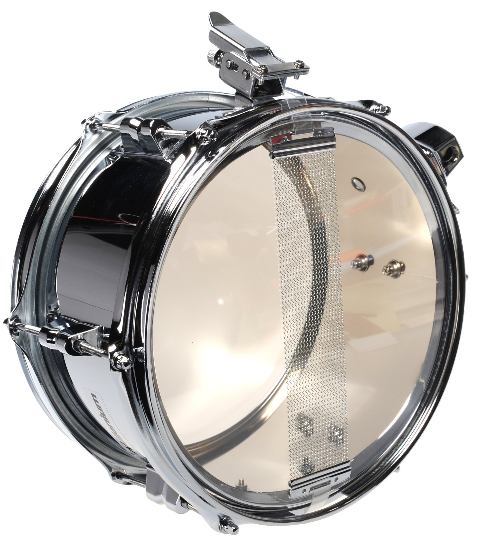 Reso side of the Millenium SD105 10"x05" Steel Snare drum