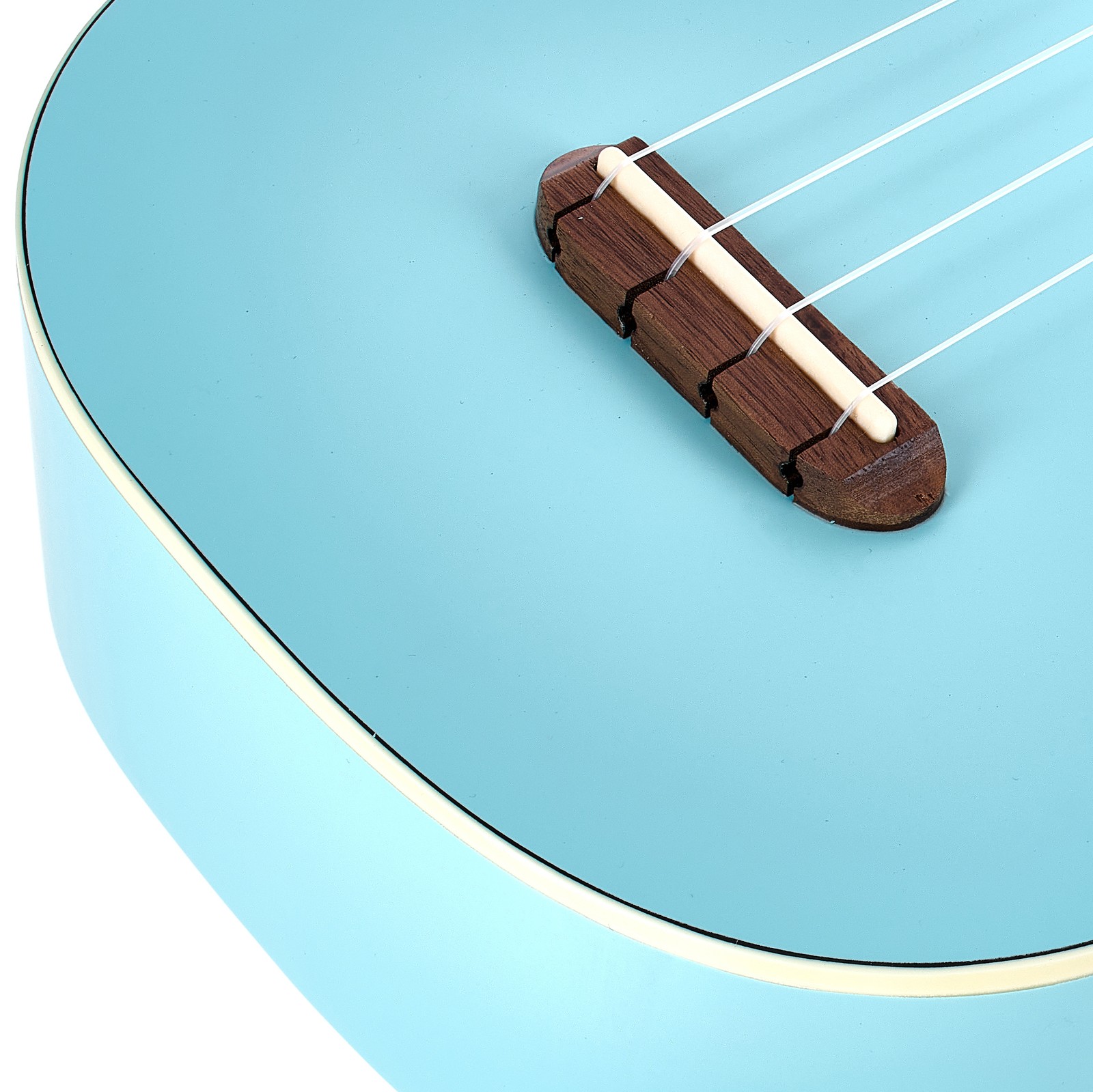 Bridge on the Fender Venice Soprano Ukulele DPB