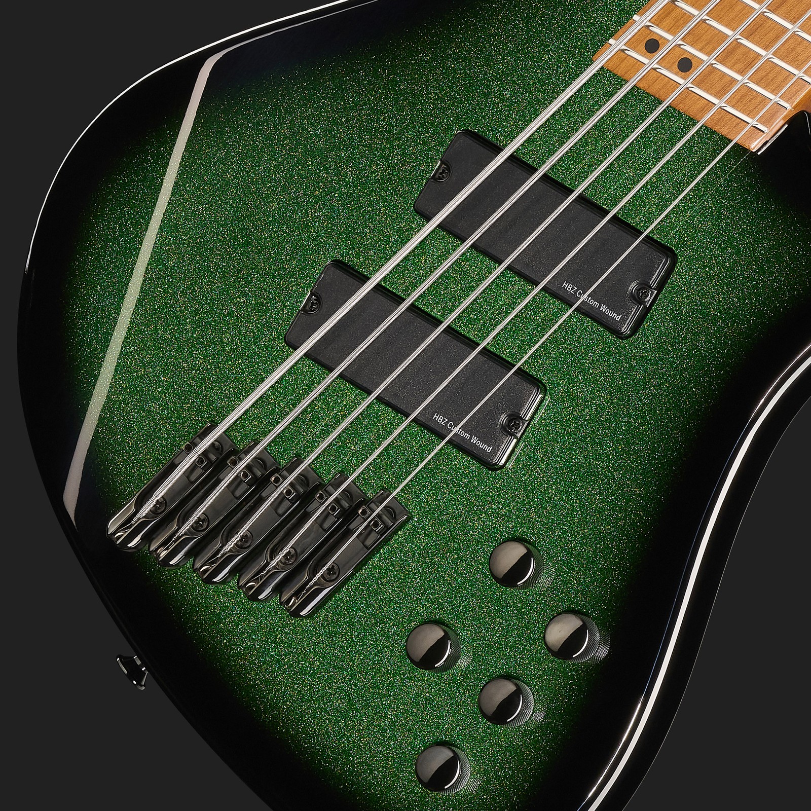 HBZ Custom Wound Ferrite Humbucker des Harley Benton MSB-5 ESP E-Bass