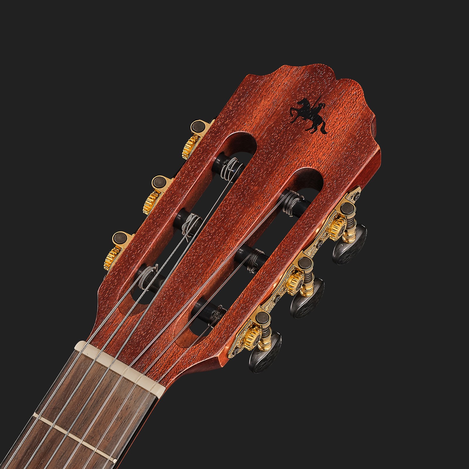 Spanische Gitarre Kopfplatte