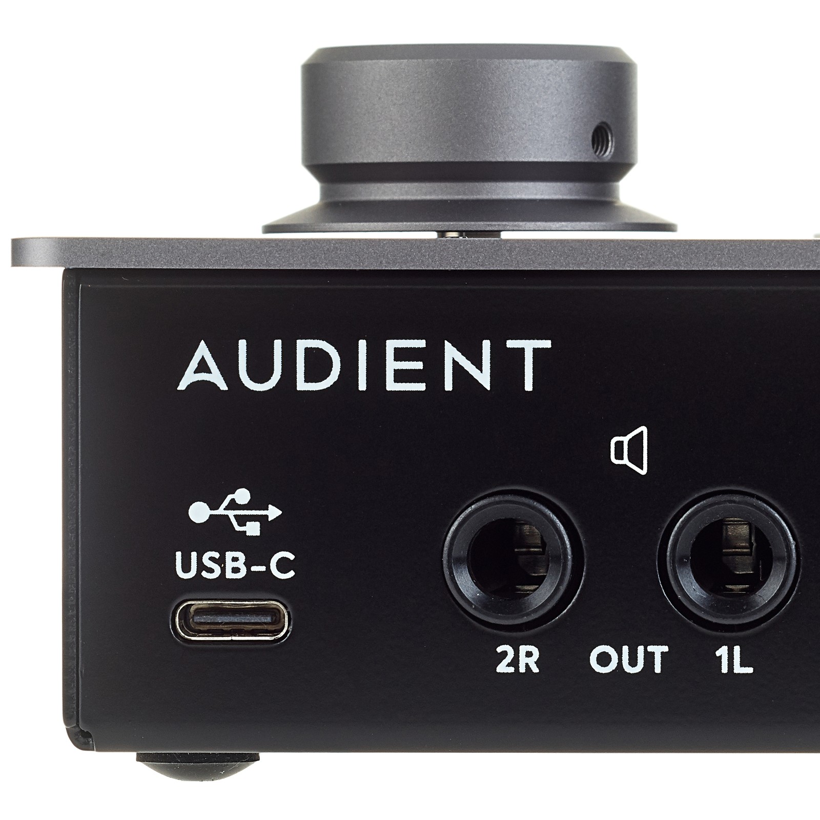 Audio Interface Audient Anschlüsse