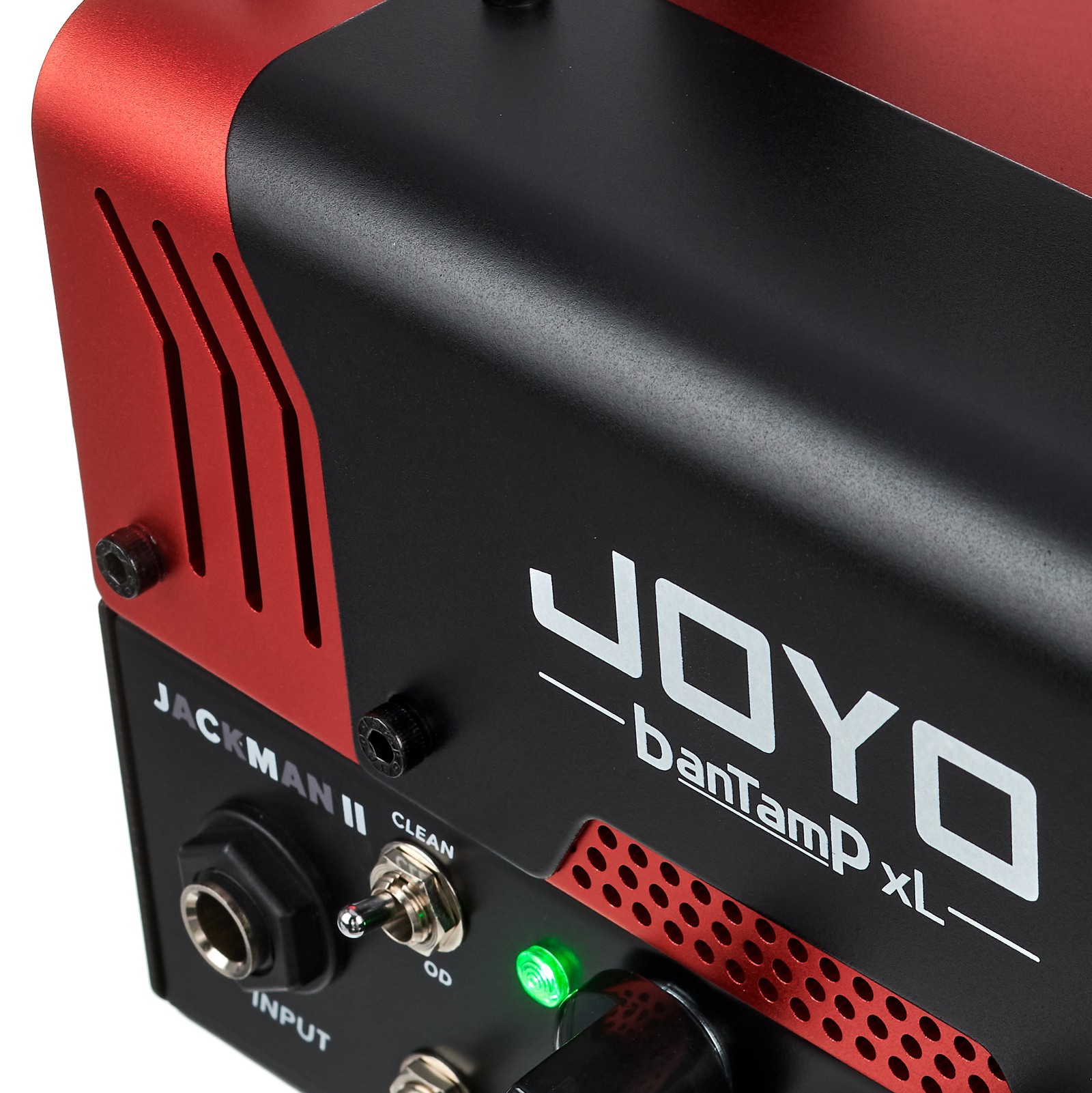 Joyo Logo am BanTamP XL Jackman II Hybrid Topteil für E-Gitarre