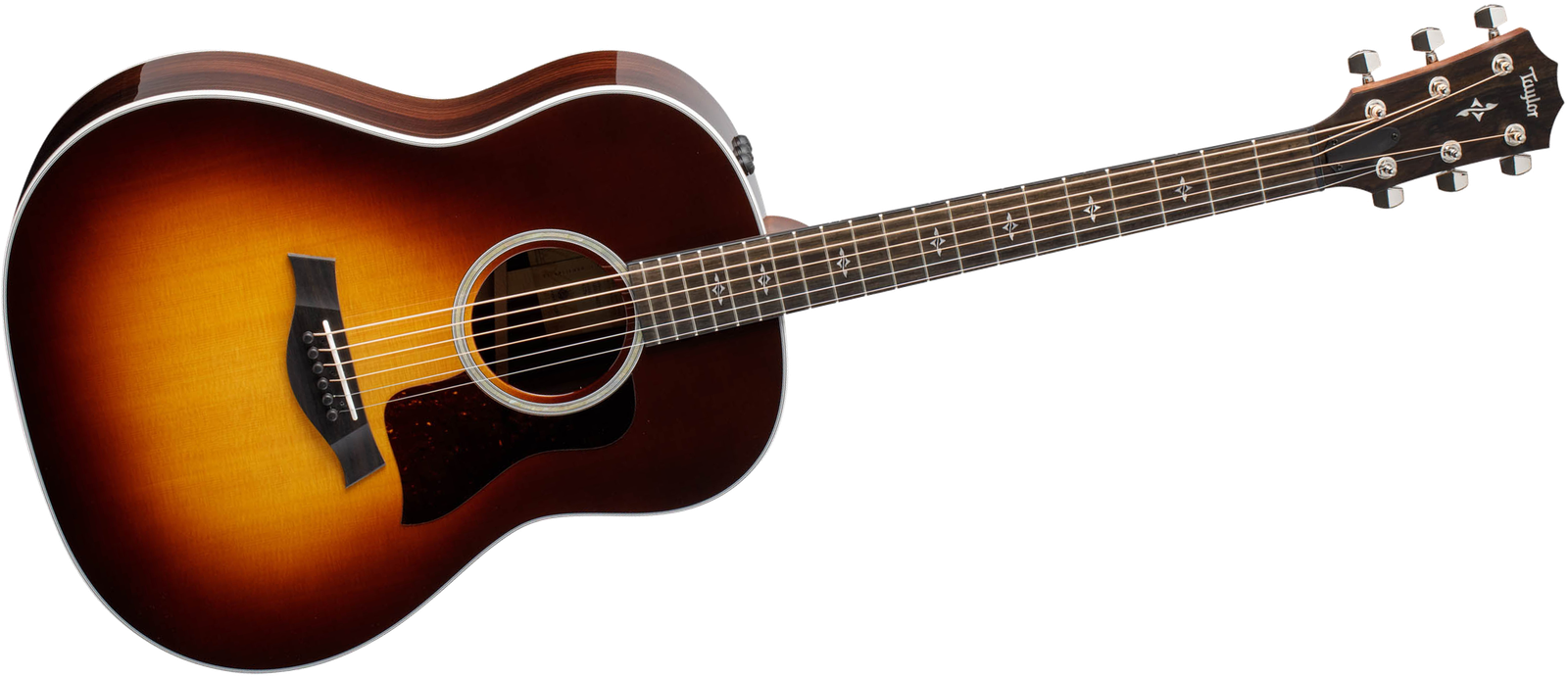 Taylor 417e-R acoustic guitar, front view