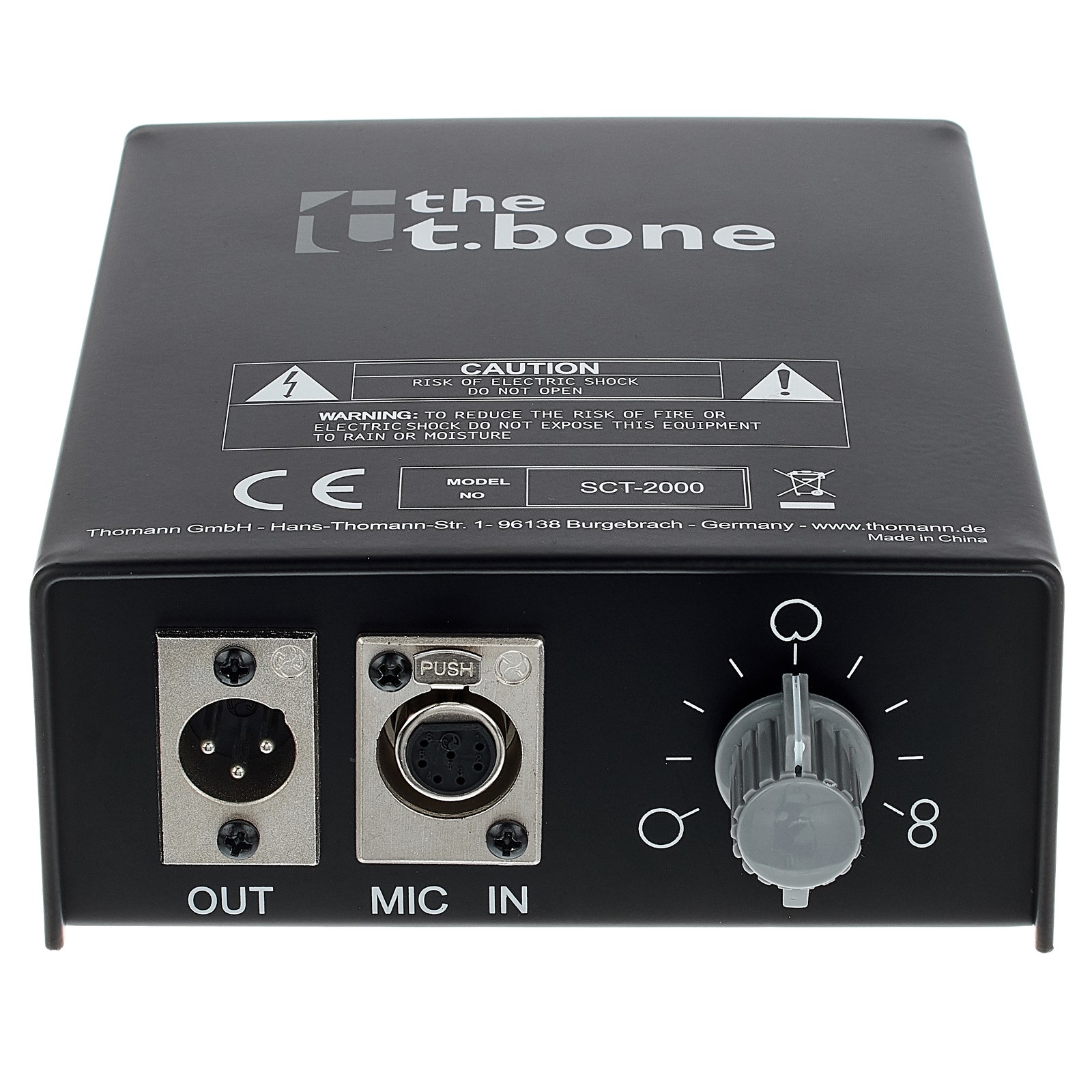 Netzteil des the t.bone SCT 2000 Studio Röhren-Großmembranmikrofon