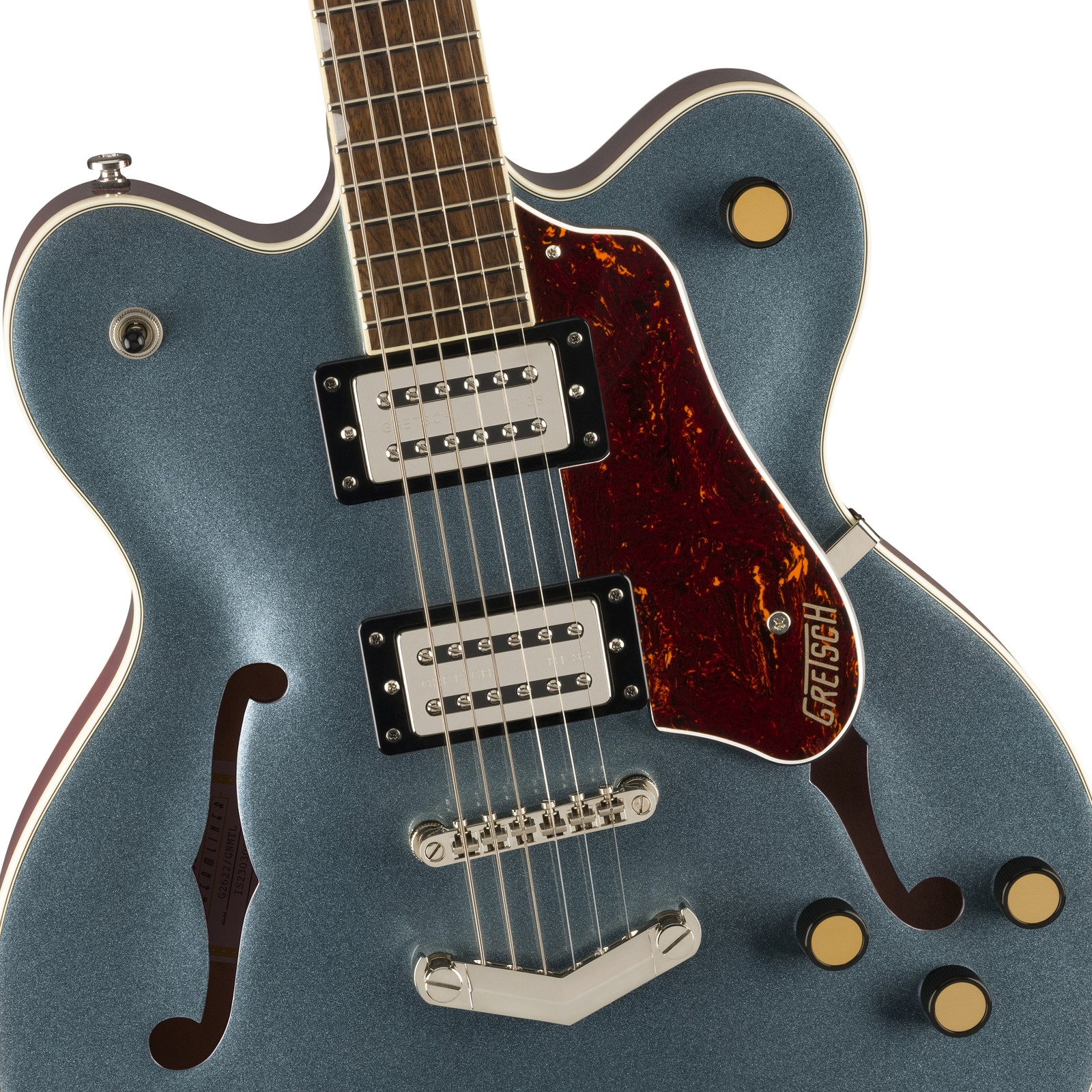 Gretsch G2622 Streamliner mit zwei Broad'Tron BT-3S Humbuckern