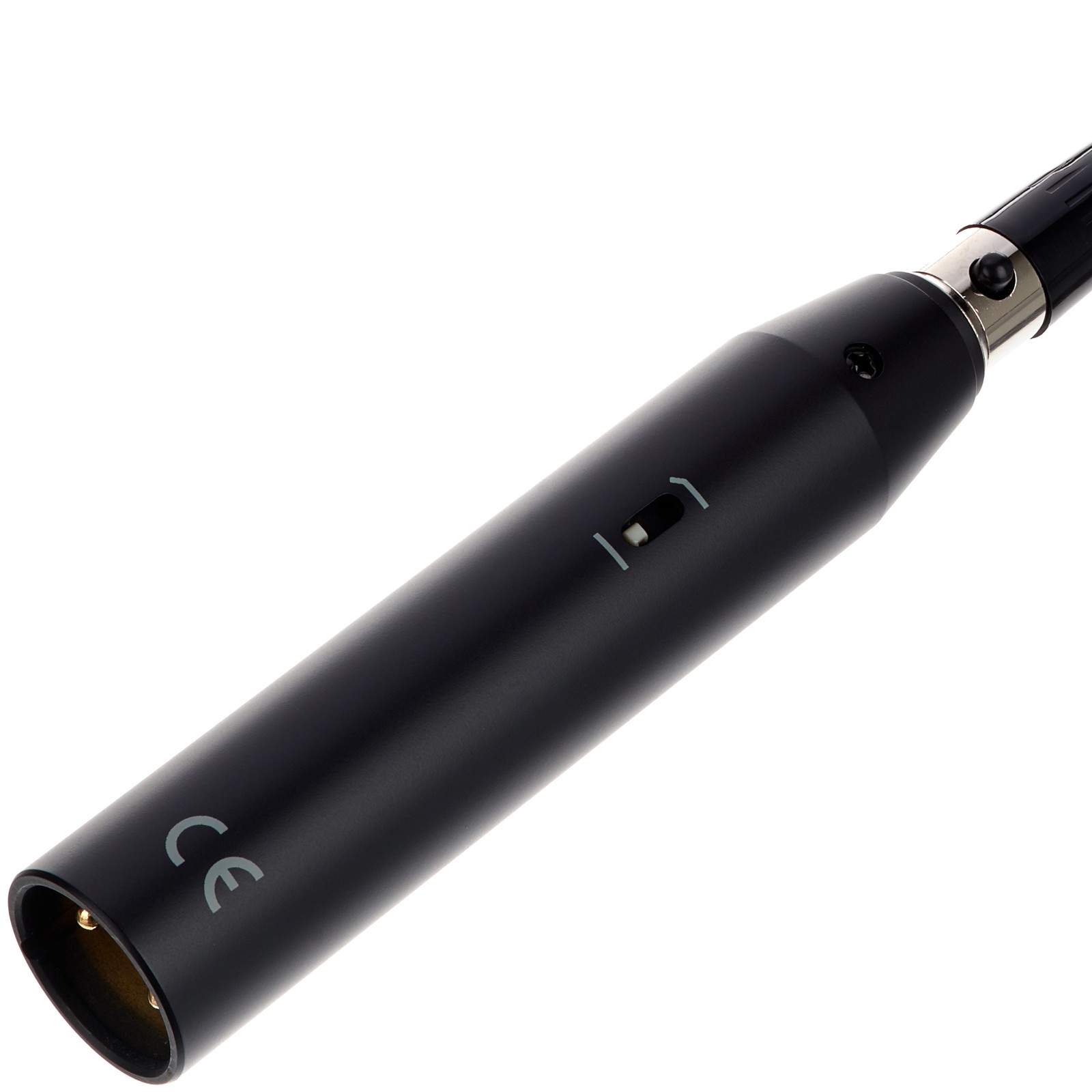 Anschluss des Audio Technica Pro35 Kondensator Anklippmikrofons