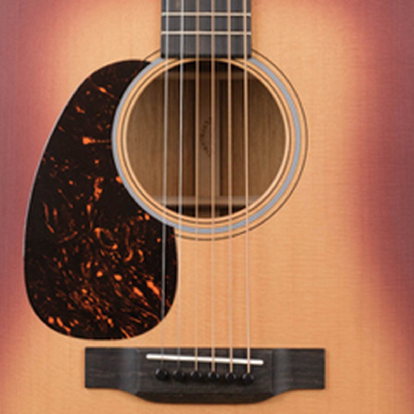 Decke der Martin Guitars D18 Satin 1935 Burst LH