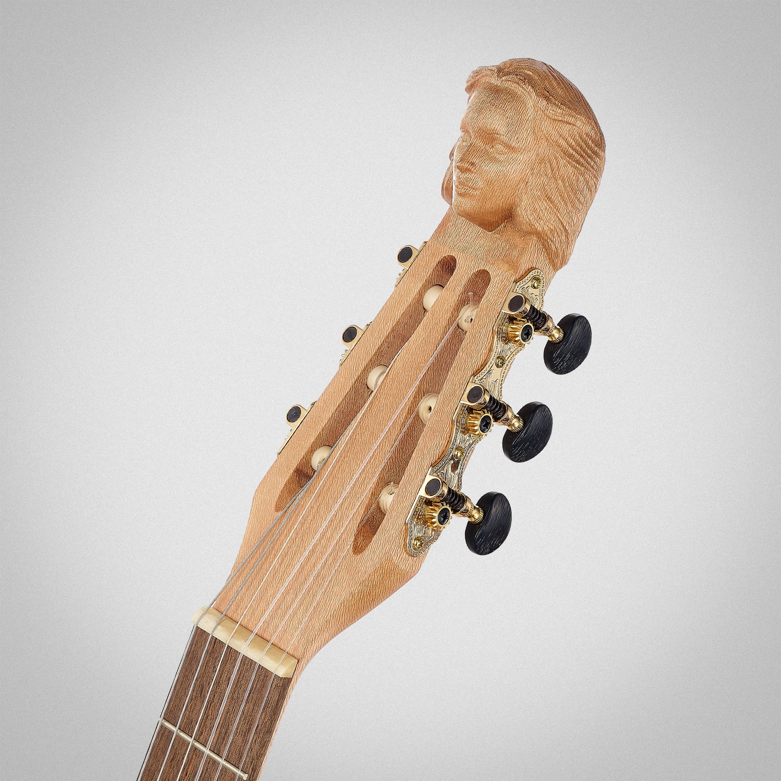 Thomann Lute Guitar De Luxe, Hals aus Ahorn