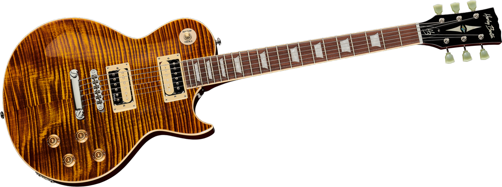 Harley Benton SC-550 II PAF E-Gitarre
