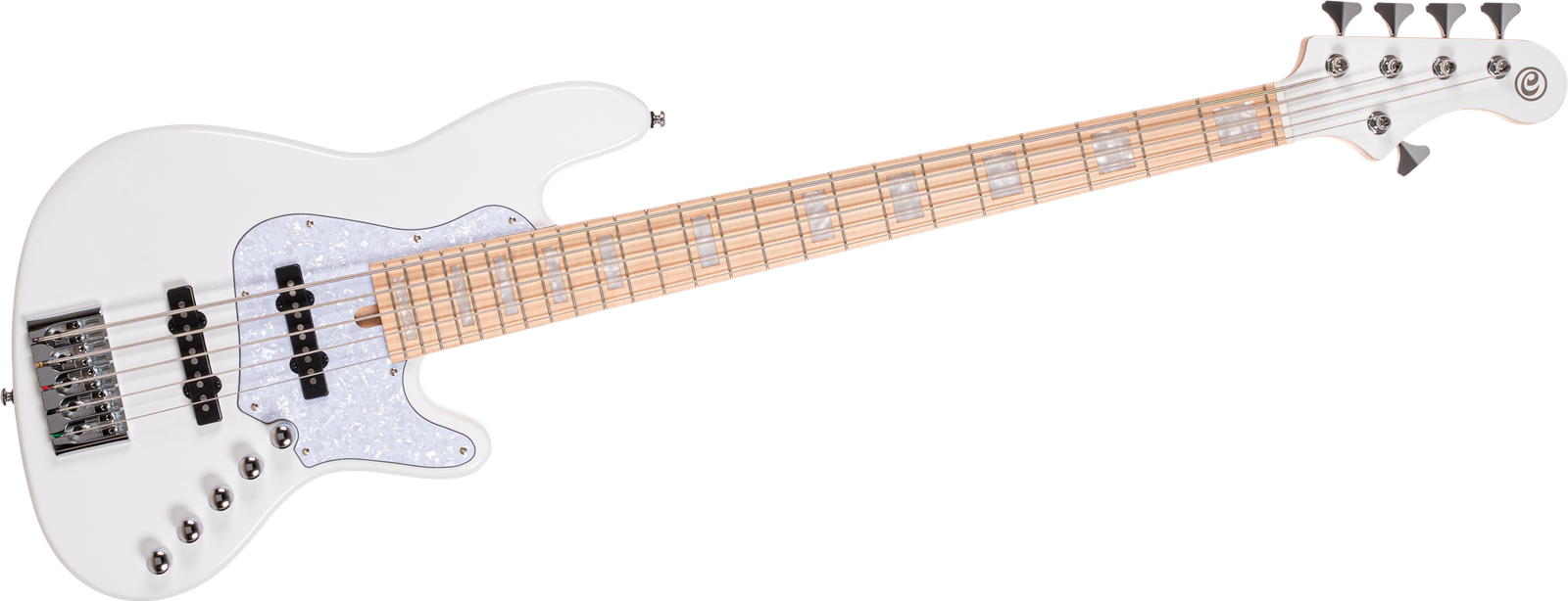 Cort Elrick NJS5 bass guitar White