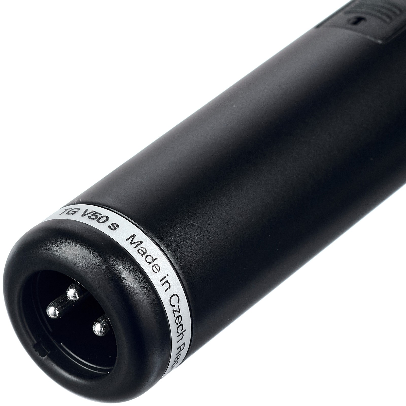 XLR Anschluss und Schalter am beyerdynamic TG V50s
