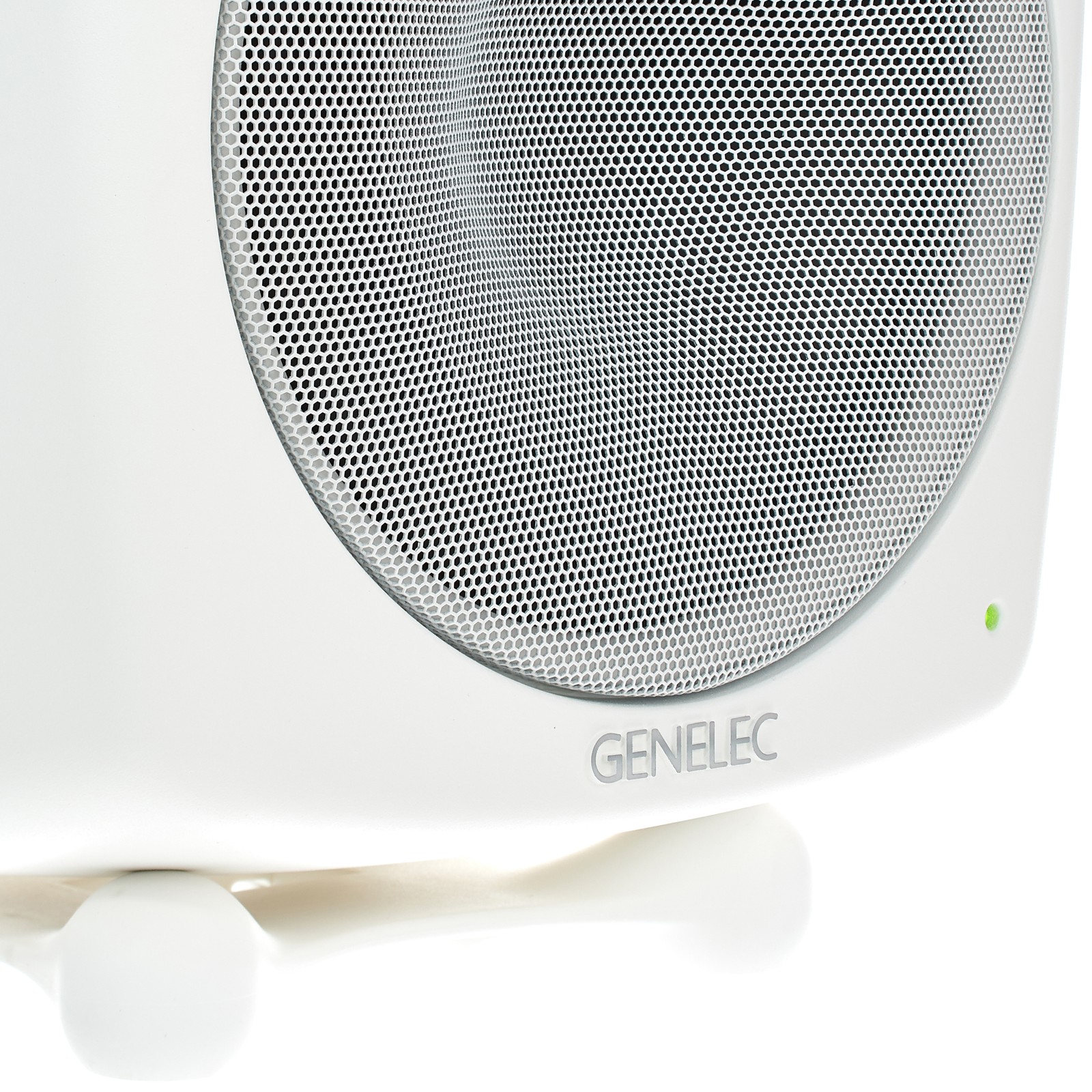 Front of the Genelec 8050 BWM with IsoPod