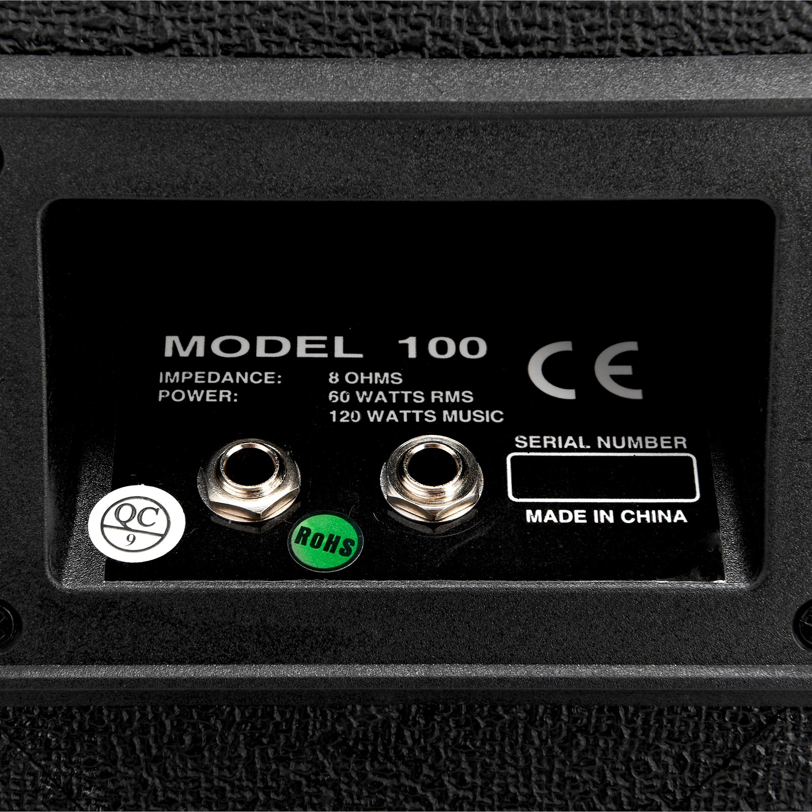Connectique du PA 4080 Powermixer Package de the t.amp