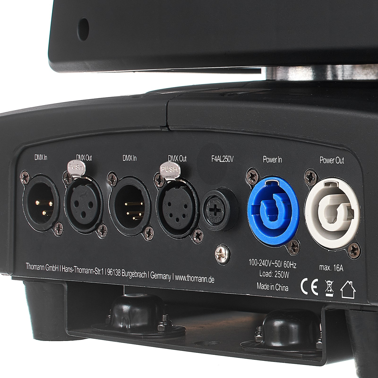 Varytec LED spotlight connections