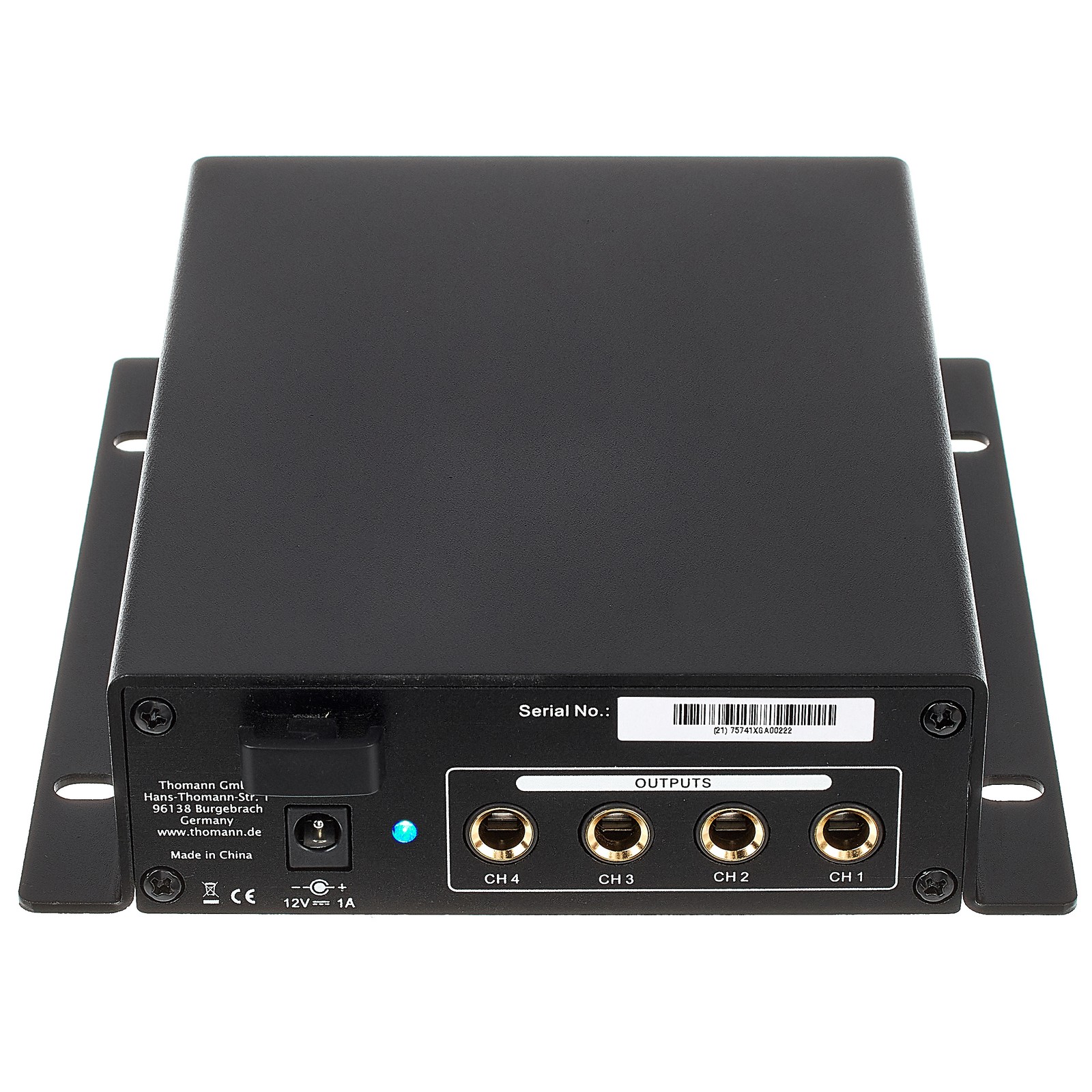 the t.racks DSP 4x4 Mini Kompakter 4-Kanal DSP