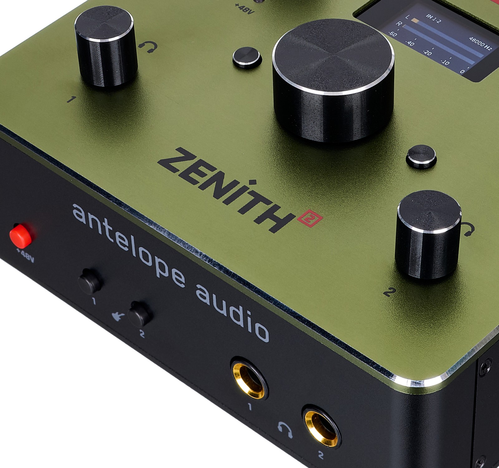 Anschlüsse des Antelope Zenith 2 Audiointerface