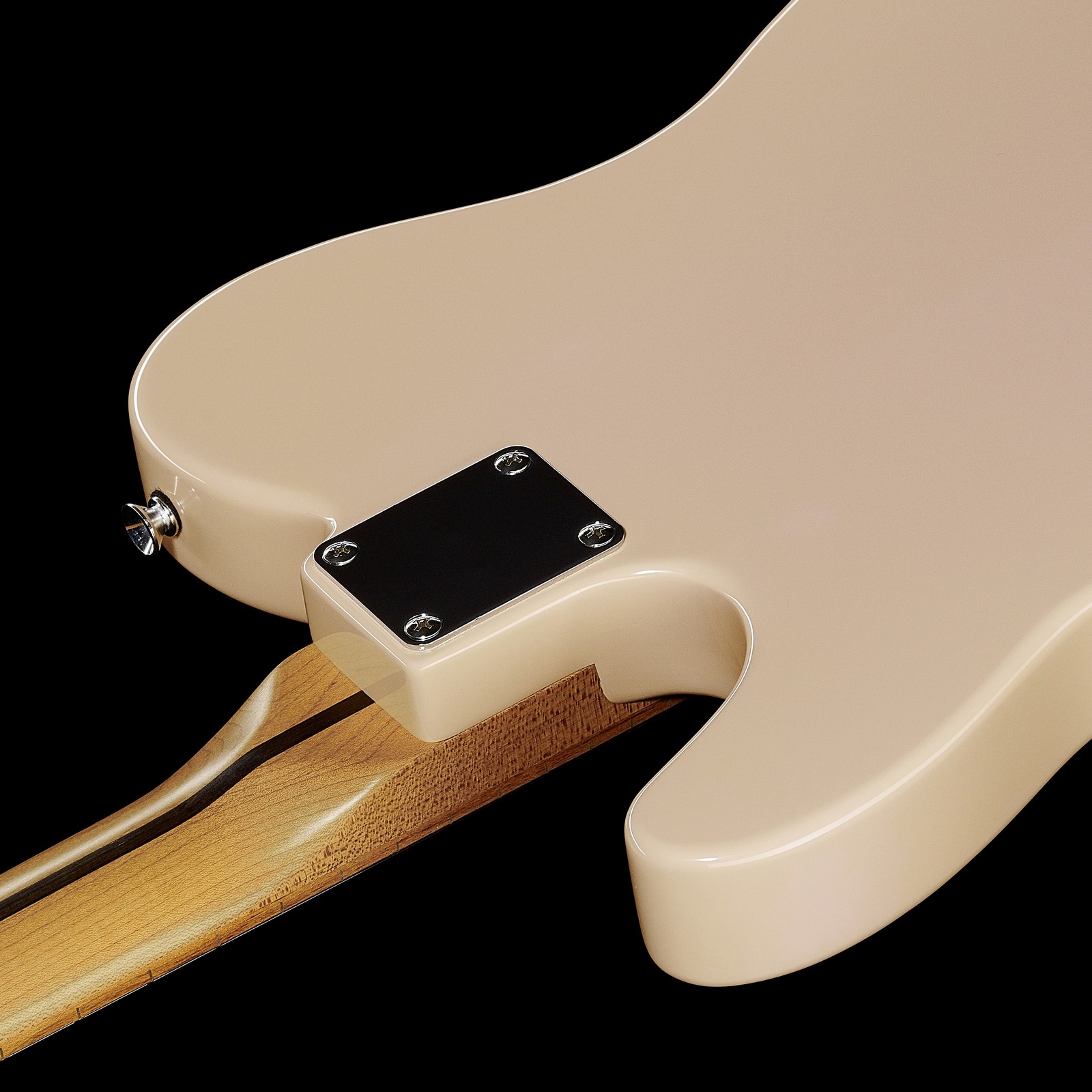 Harley Benton TE-62CC Shell Pink with bolt-on roasted neck