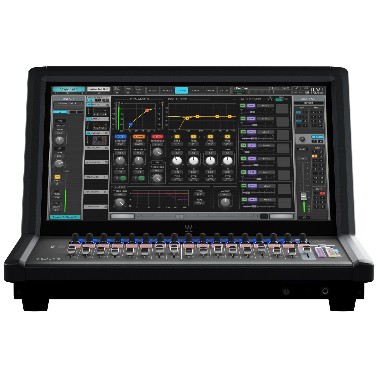 Waves eMotion LV1 Classic Digitalmischpult