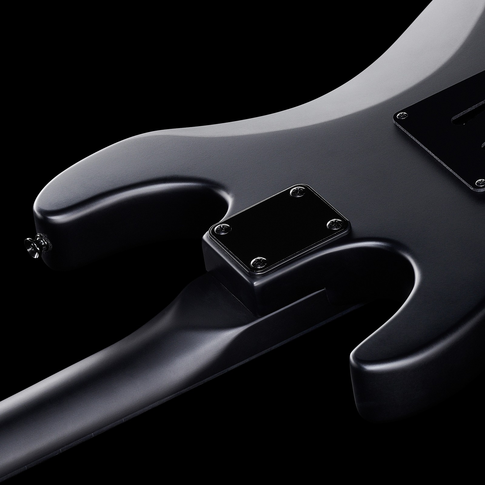 Détail du Harley Benton HWY-25BKS Progressive Series Guitare électrique