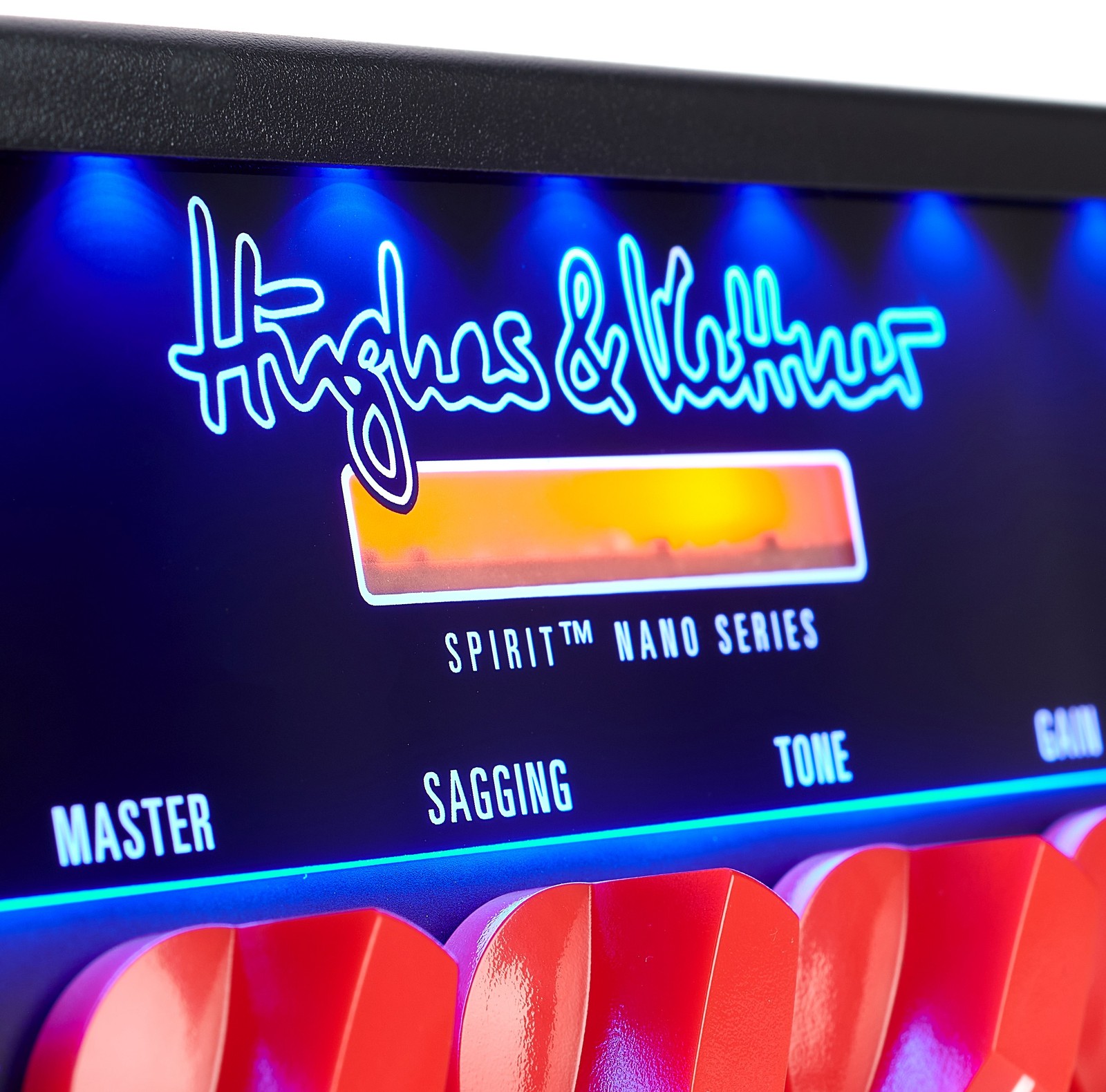Hughes & Kettner Spirit of Metal nano amp head, logo