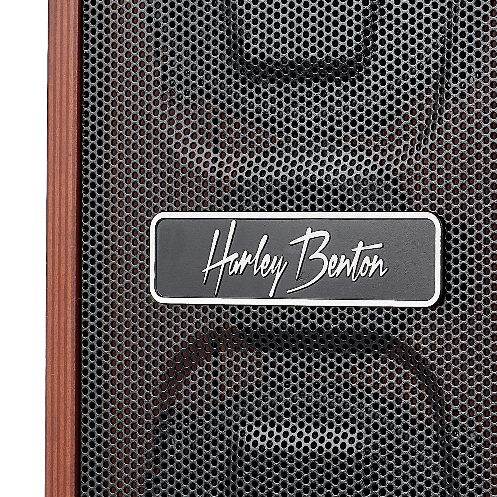 Harley Benton logo on the StreetBox-60 Portable Amplifier