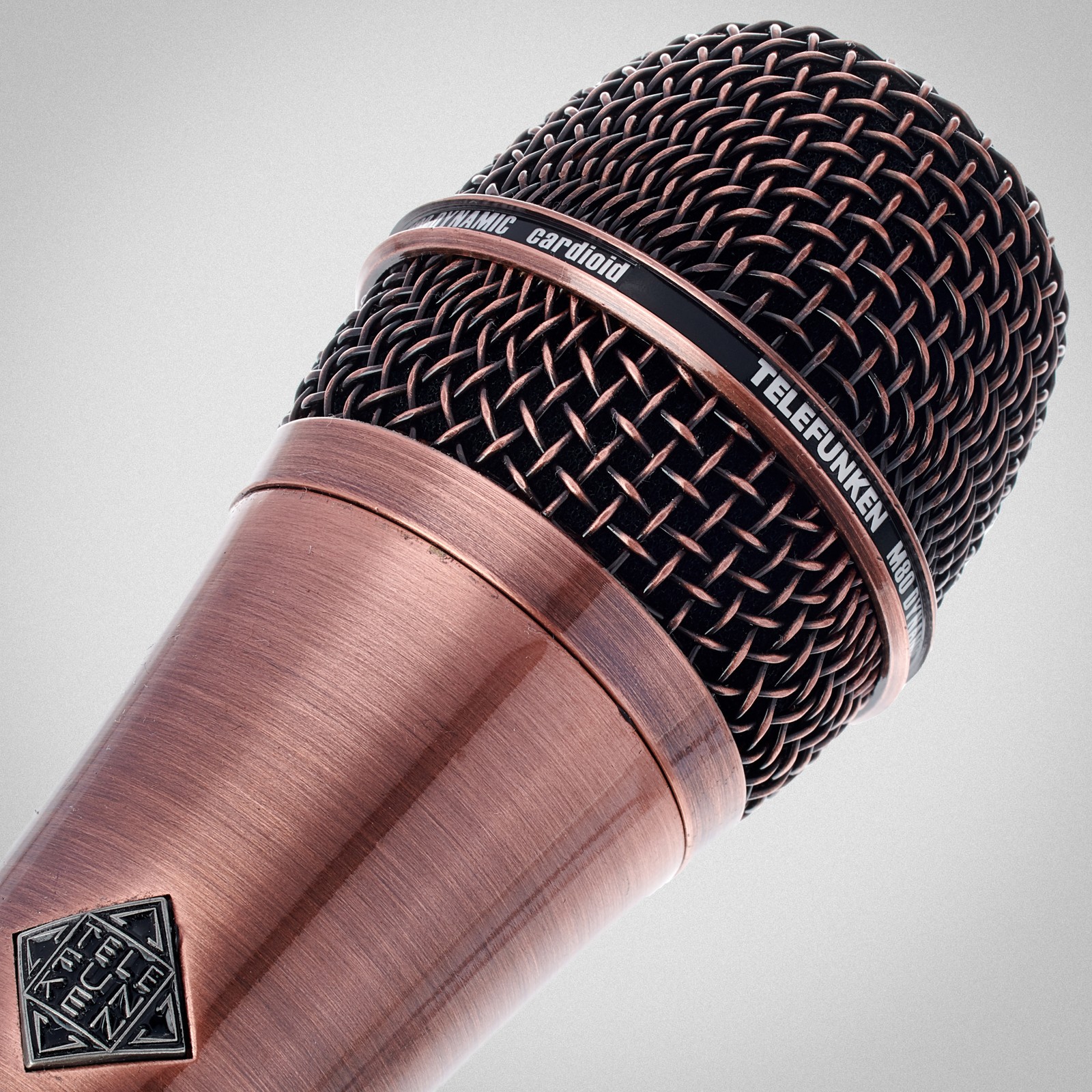Mikrofonkorb des Telefunken M80 Copper Mikrofons