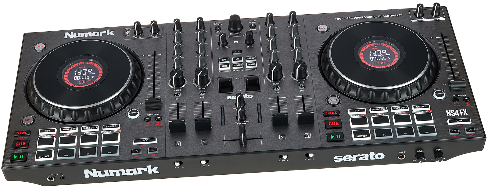 Numark NS 4 FX 4-Kanal DJ Controller