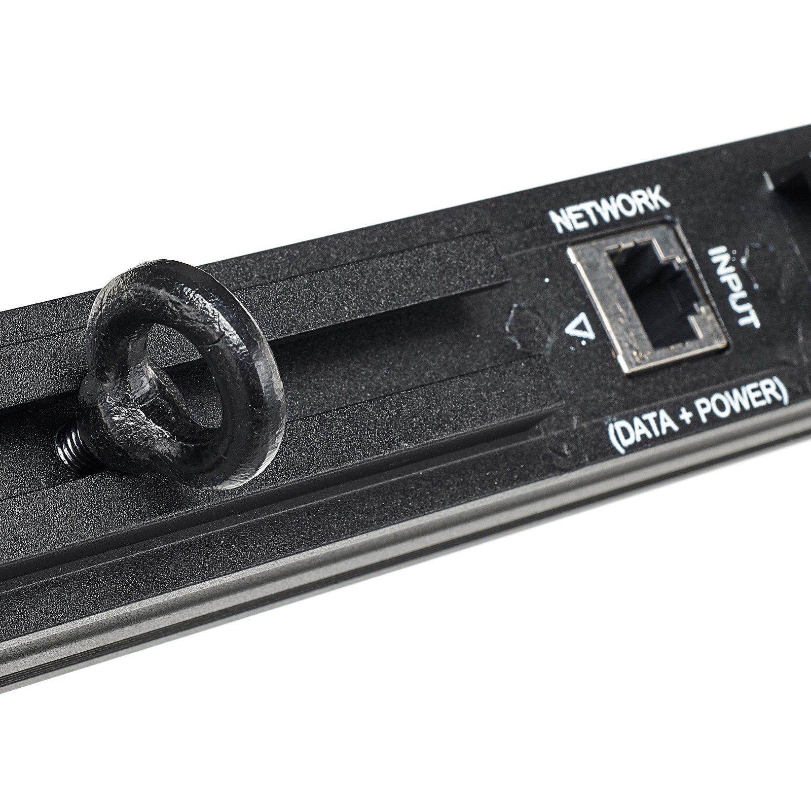 Anschluss auf der Rückseite der Stairville LED Pixel Rail 40 RGB MKII