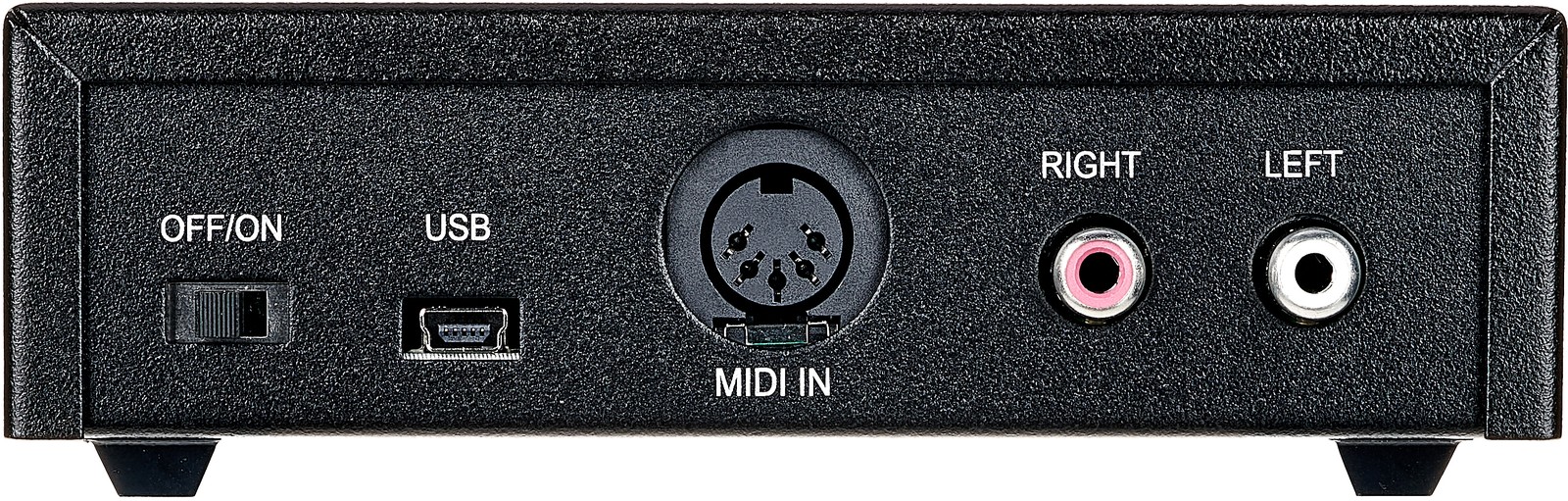 MB Music PRO.DX Rückseite mit Anschlüssen