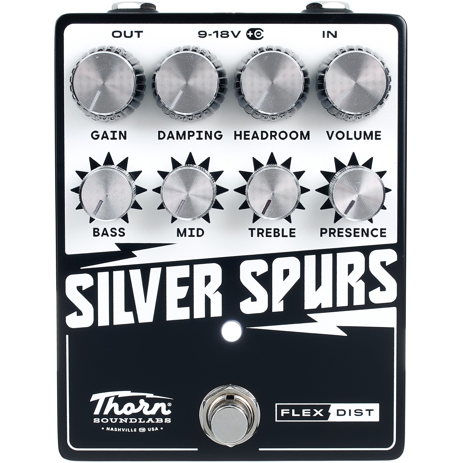 Thorn Silver Spurs - Flex Distortion