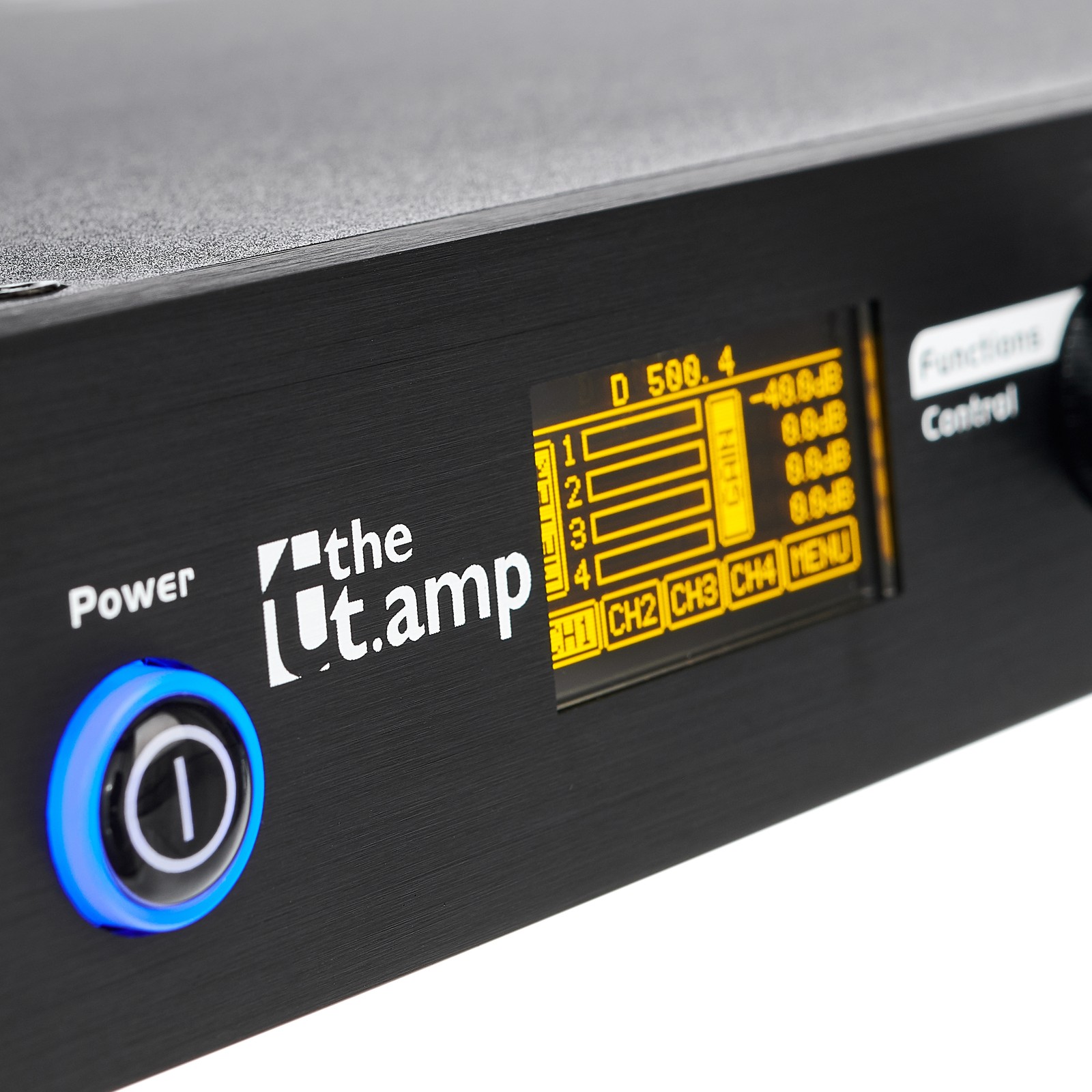 the t.amp Quadro 500 DSP 4-Kanal Digitalendstufe