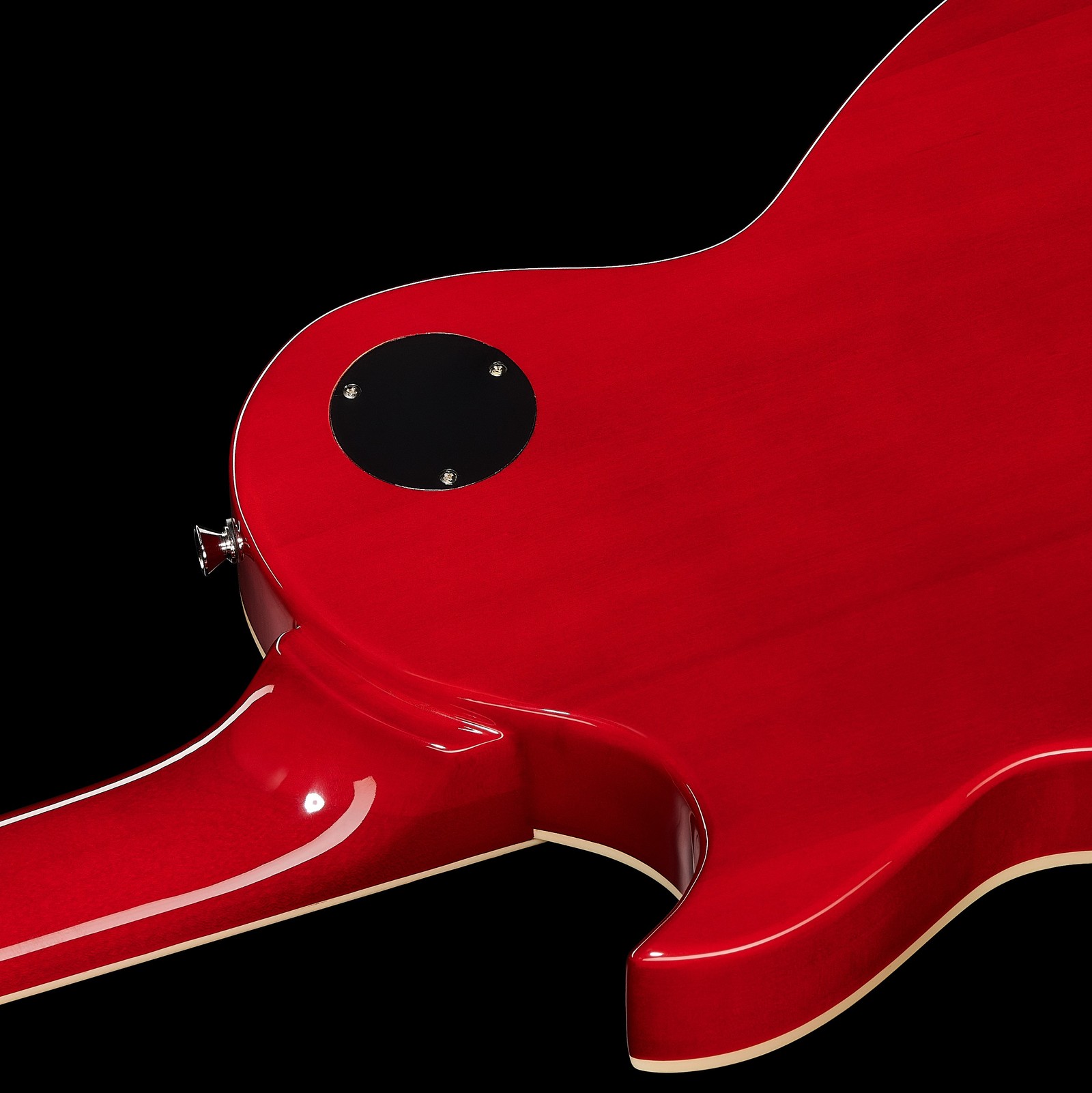 Abgerundeter Halsfuß der Harley Benton SC-450 CB Classic Series