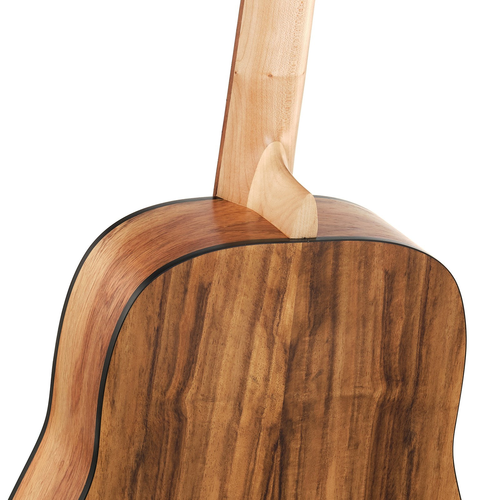 Halsübergang der Thomann Tres Cubano Standard Acacia